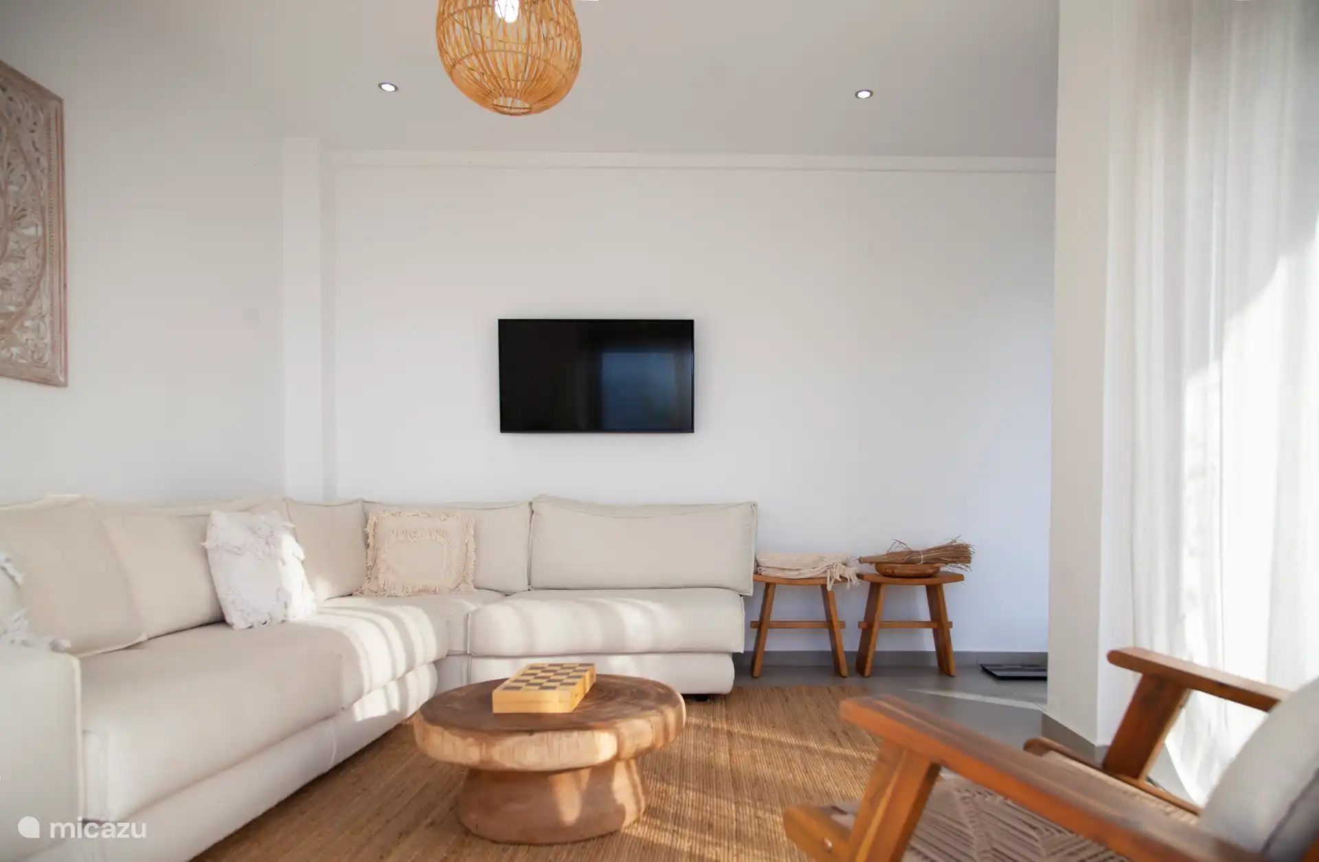 Ein anderer Winkel des Wohnzimmers