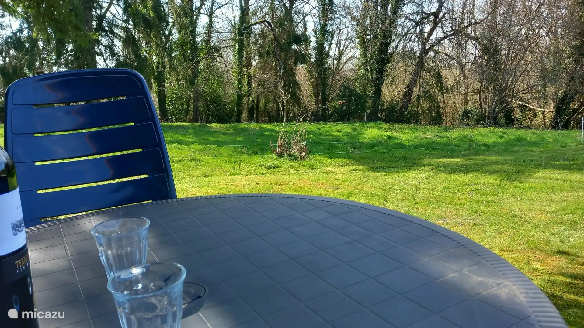 uitzicht vanaf terras