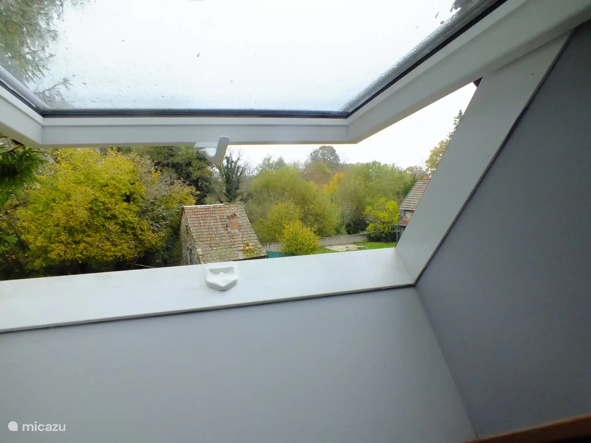 Blick aus dem Oberlicht