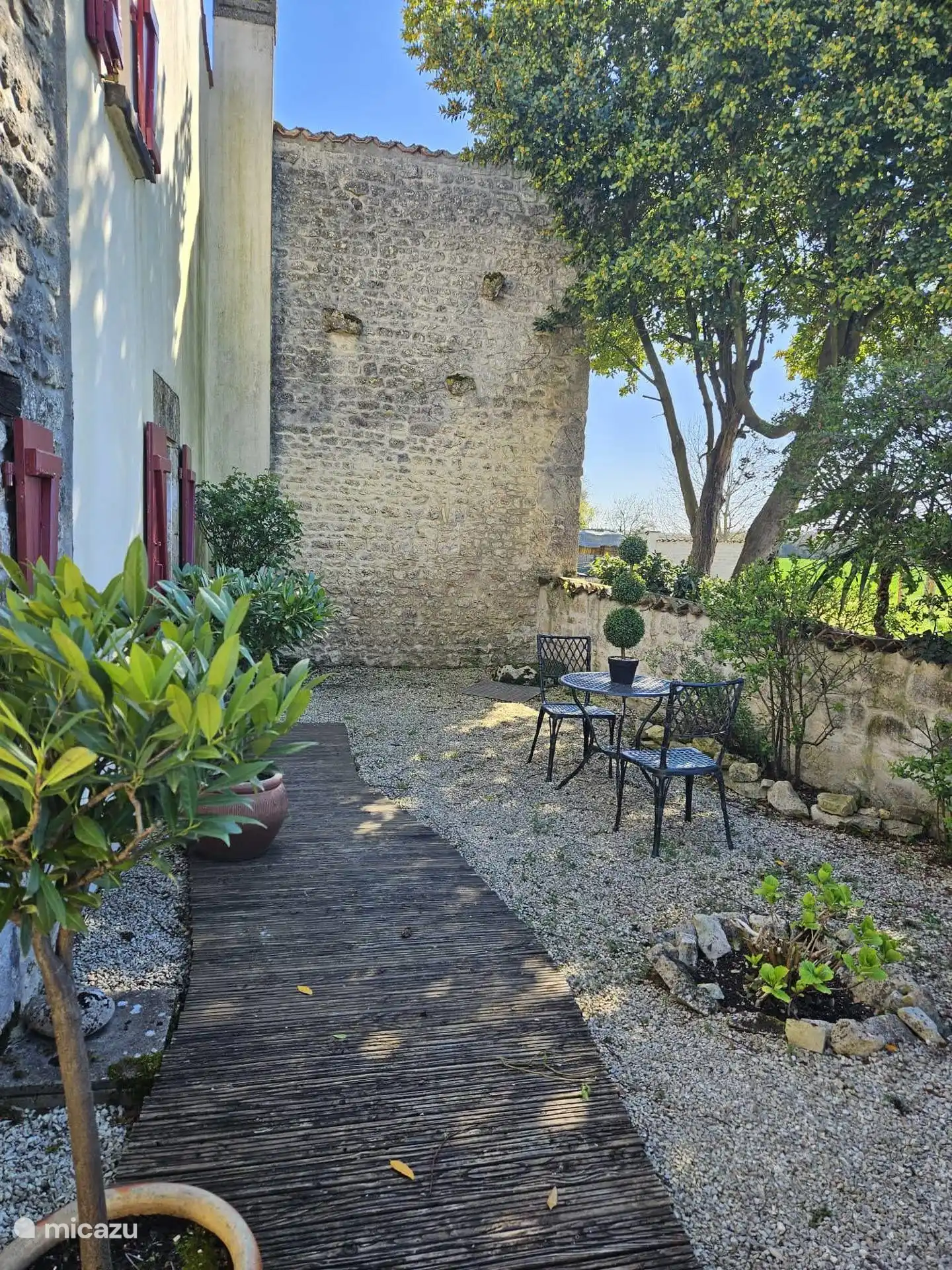Patio bij suite