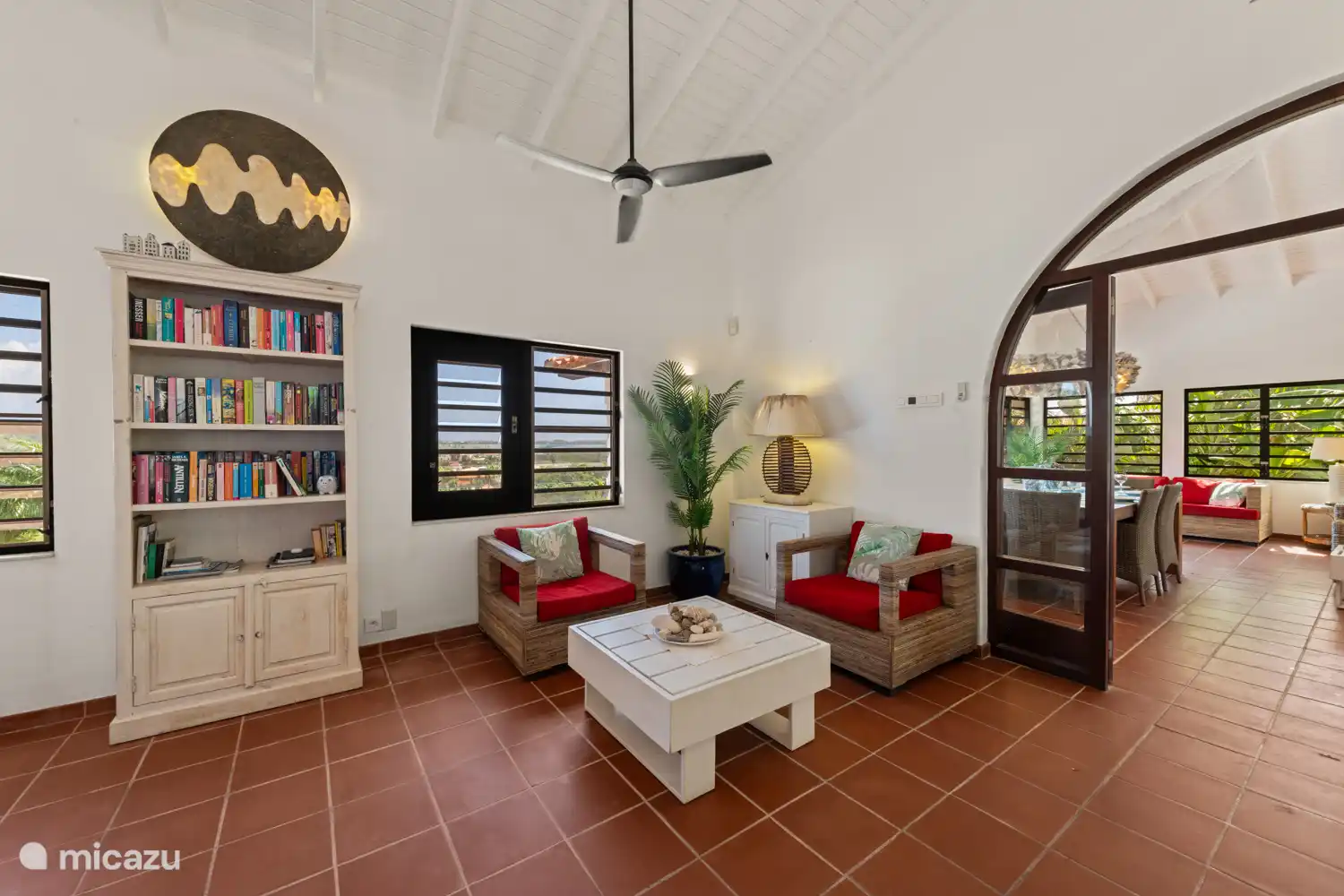 Zitje in keuken gedeelte