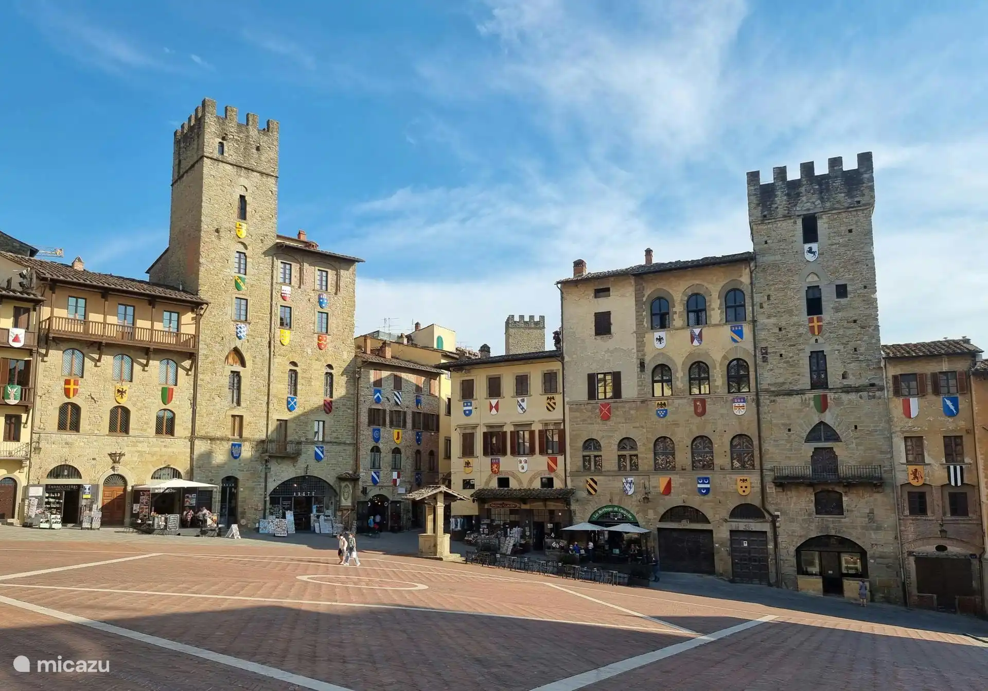 Piazza Grande in Arezzo