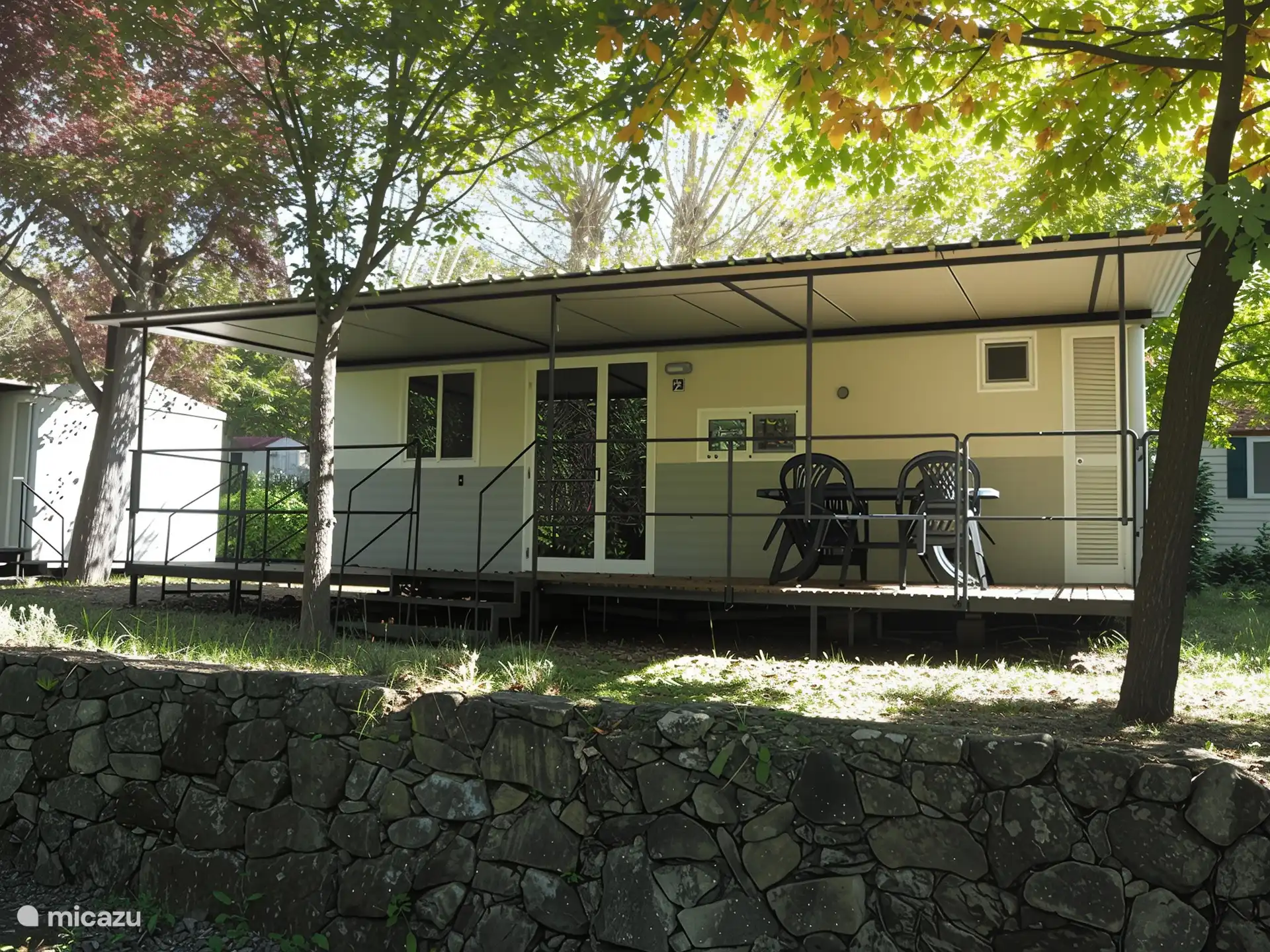  Mobile home with air conditioning on the campsite in Italy, Tuscany, Capannole - mobile home