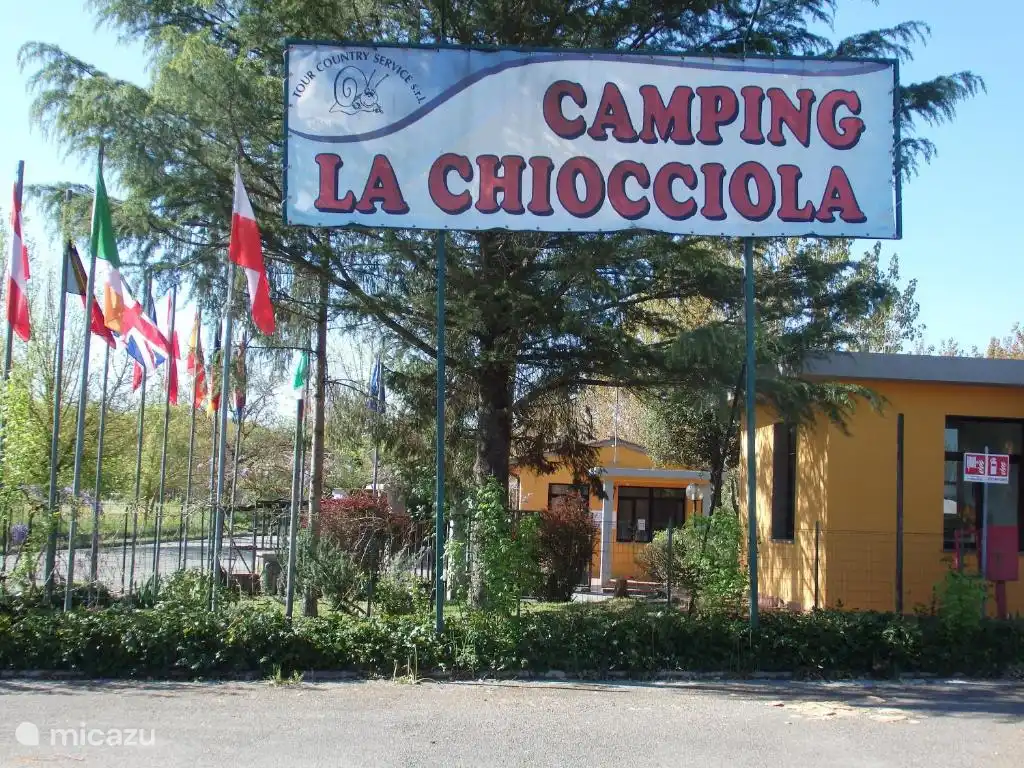 Camping La Chiocciola, entrée