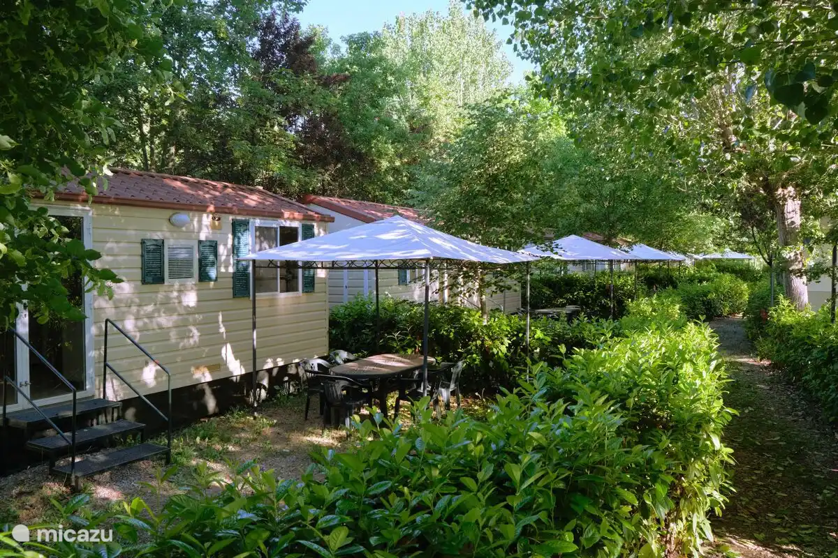 Mobile home with garden and air conditioning  in Italy, Tuscany, Capannole - mobile home