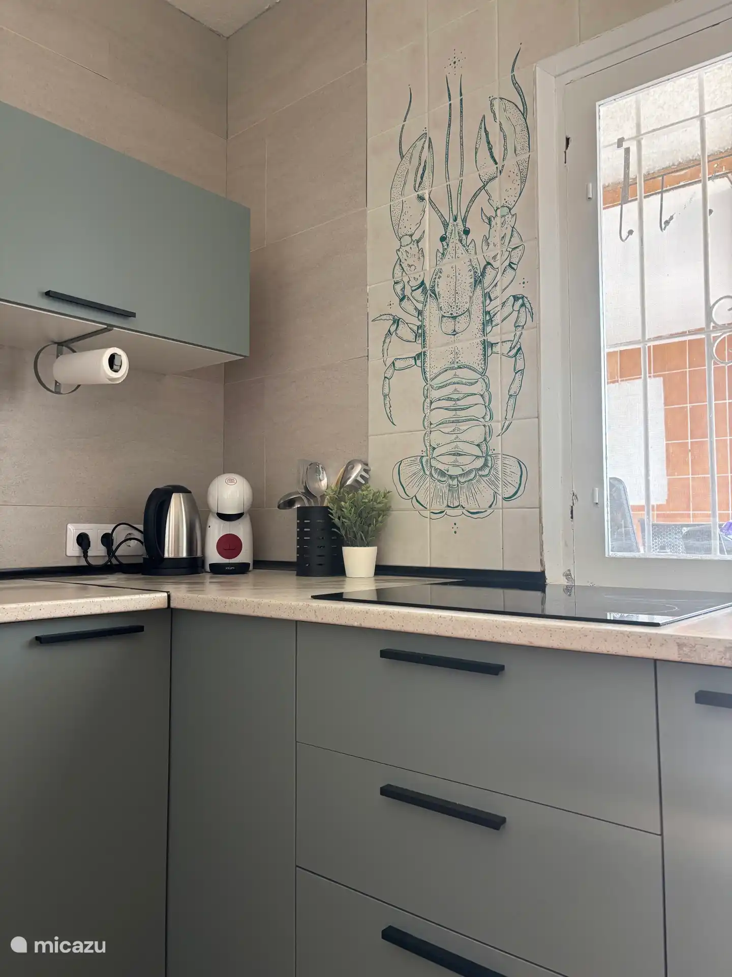Nieuwe compleet ingerichte keuken
