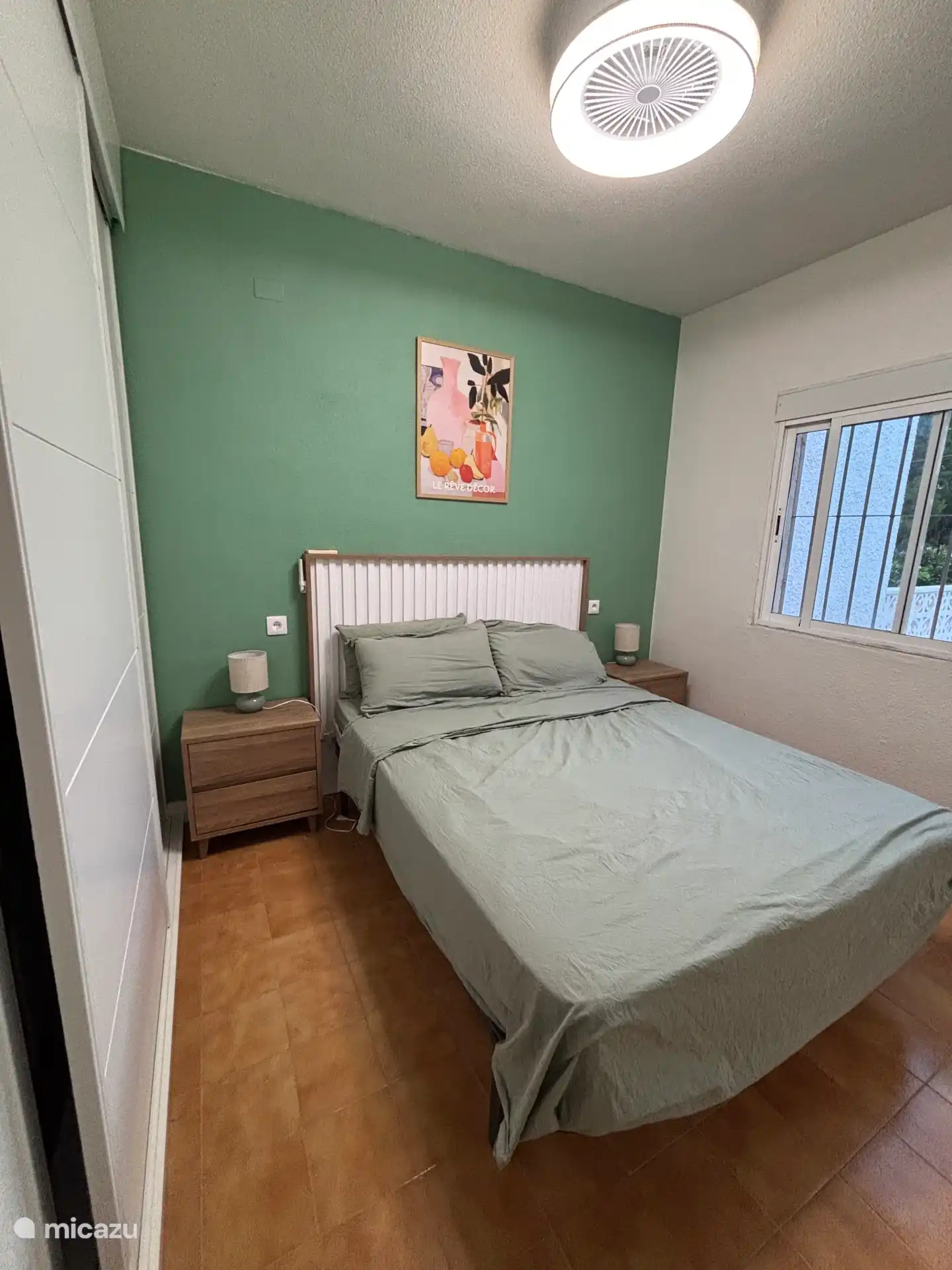 Schlafzimmer 1 im Erdgeschoss