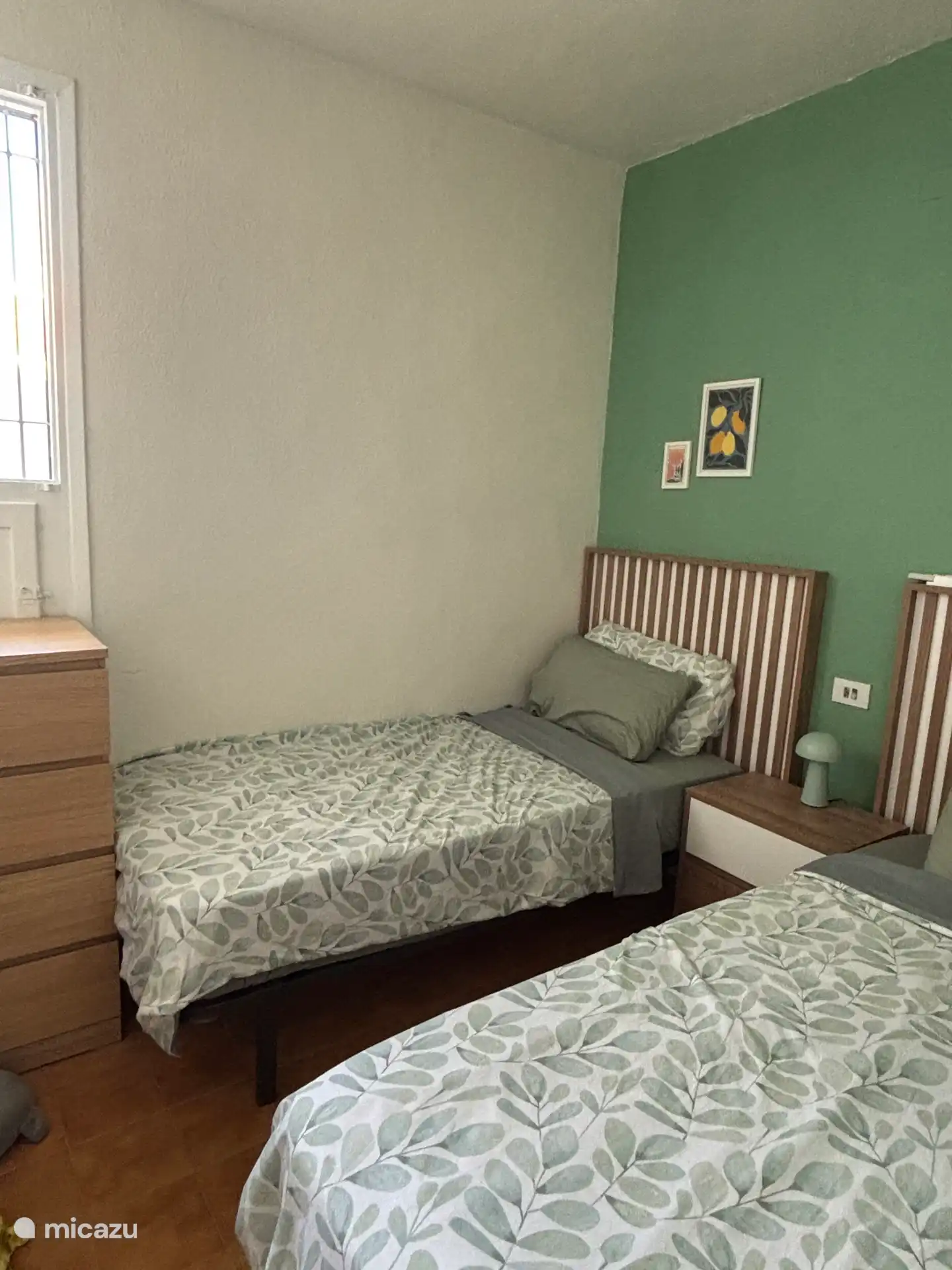 Schlafzimmer 2 im Erdgeschoss 
