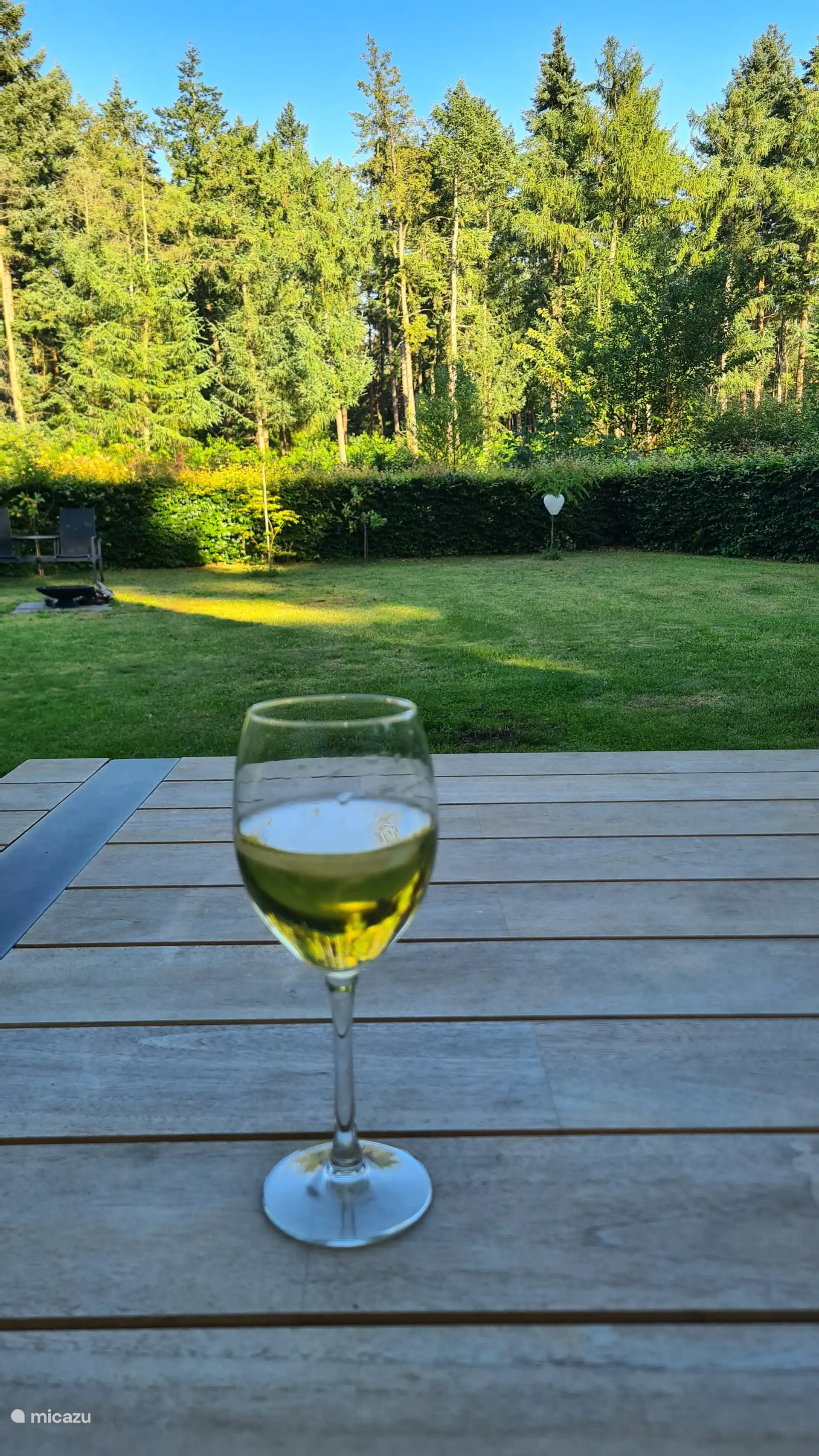 Garten nach Osten ausgerichtet