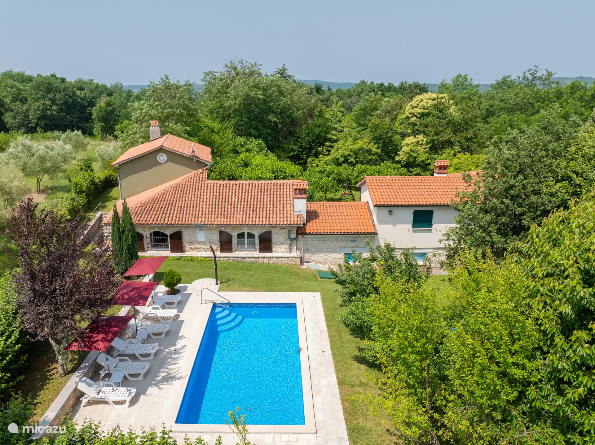 VIlla Stori Grod Istrien in Kroatien, Istrien, Nedešcina - villa