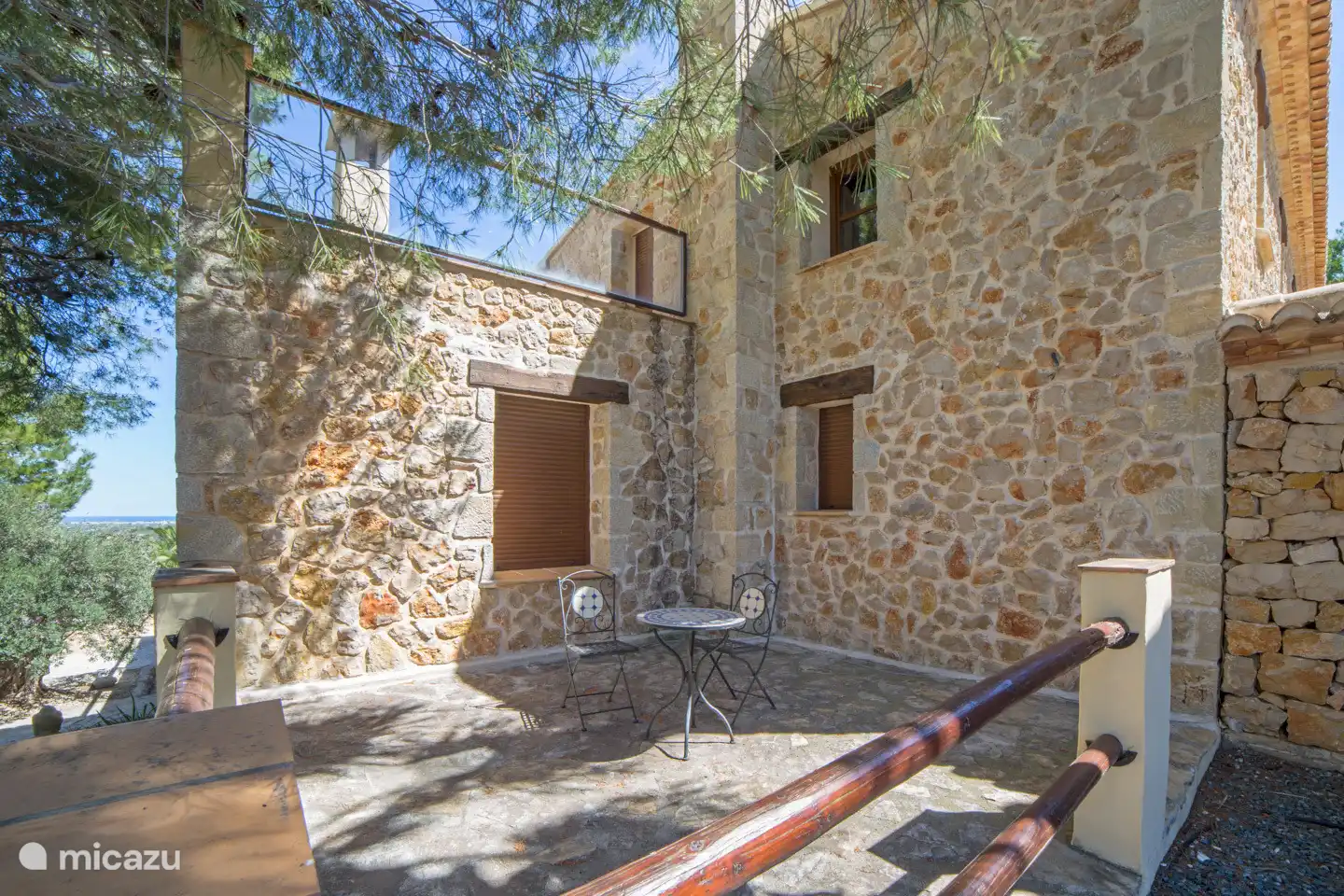 Sitzbereich im Freien