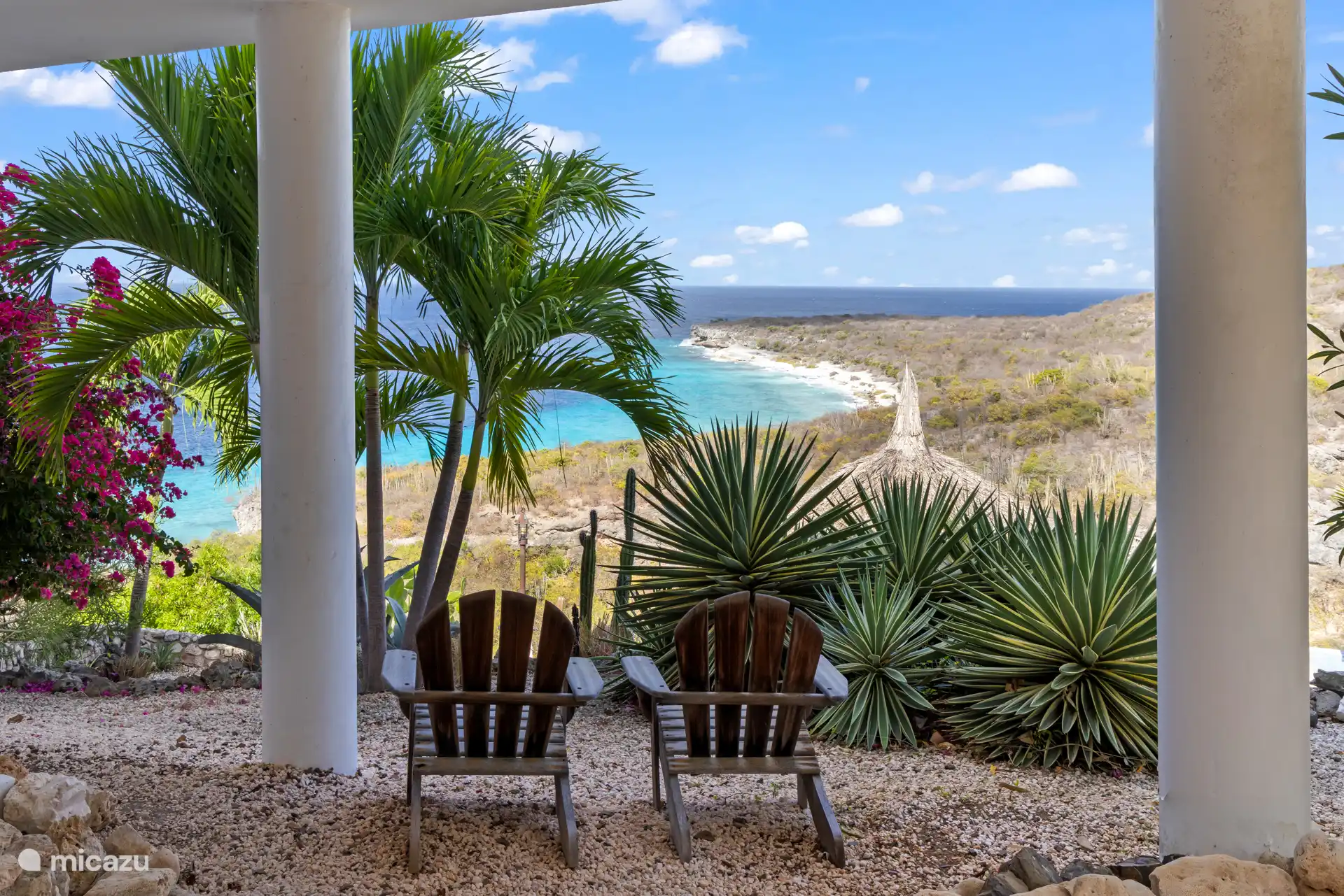 Stap naar buiten en geniet volop van de Caribische levensstijl.
