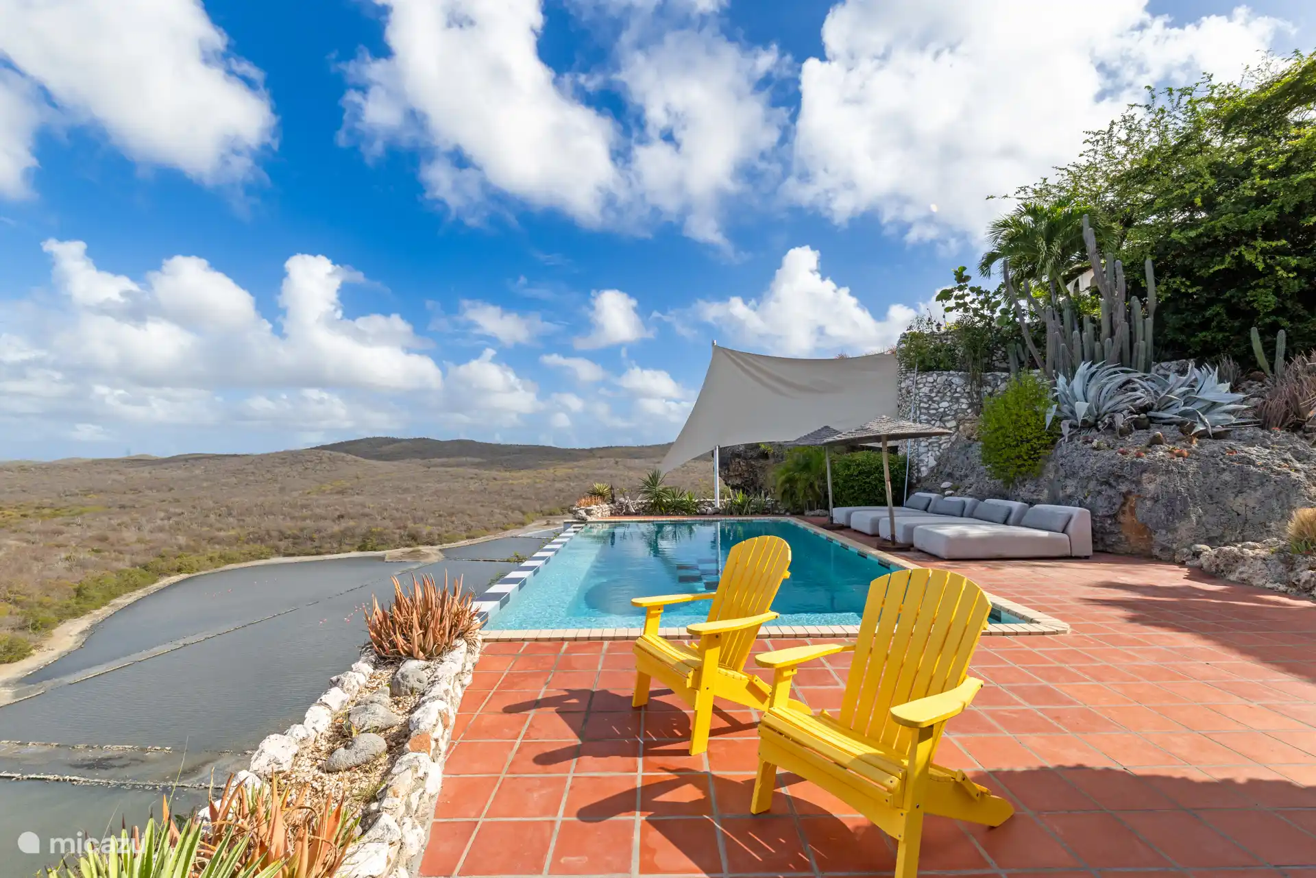 Dit uitzicht zal je nooit gaan vervelen.