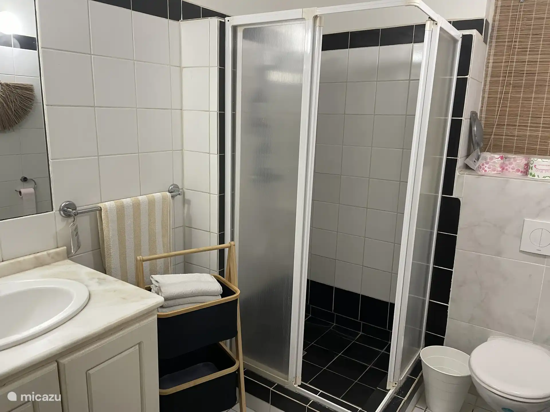 Badezimmer im Erdgeschoss.