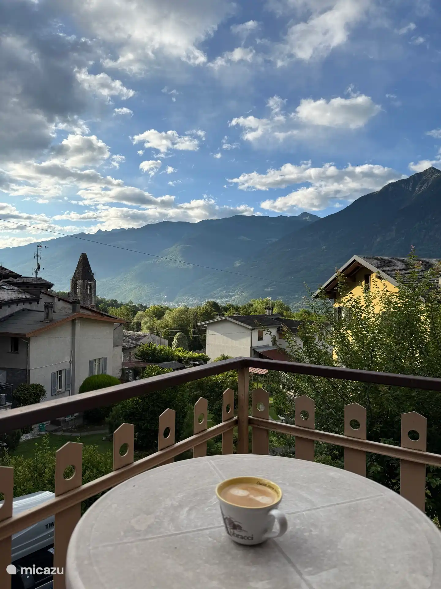 Kaffee mit Aussicht
