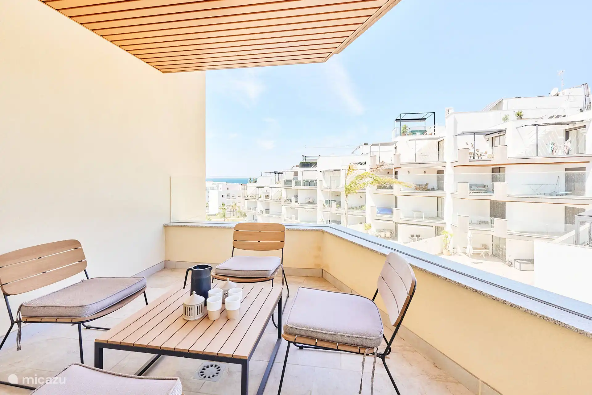 Terrasse am Hauptschlafzimmer 