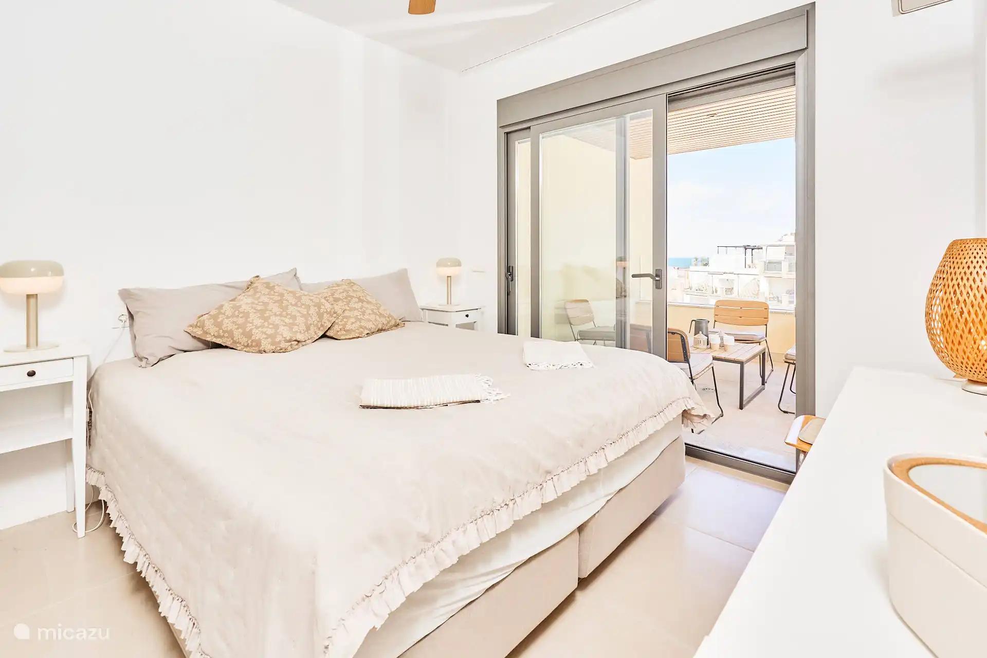 Hauptschlafzimmer mit Terrasse