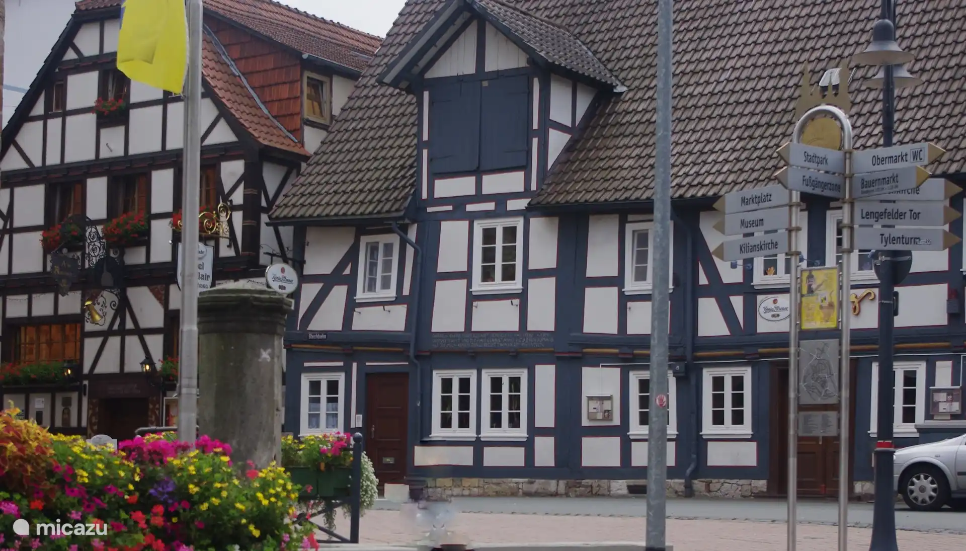 Vakwerkhuizen in Korbach