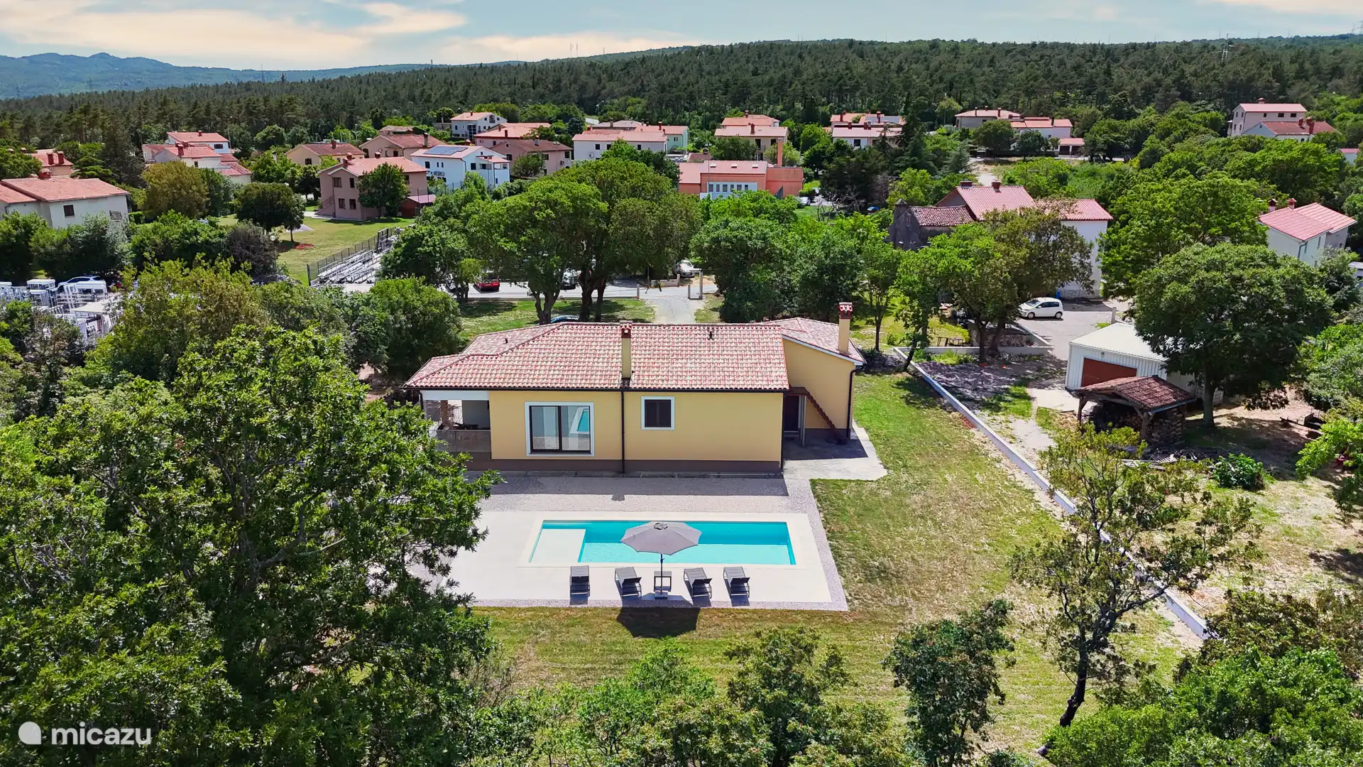villa, Nedešcina, Istrien, Kroatien - Villa Vivento mit Pool & Whirlpool