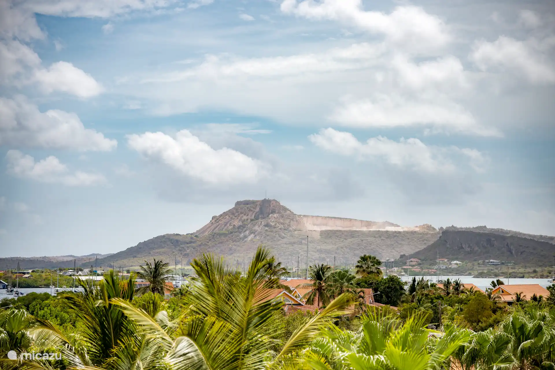 Vista desde nuestro amplio balcón