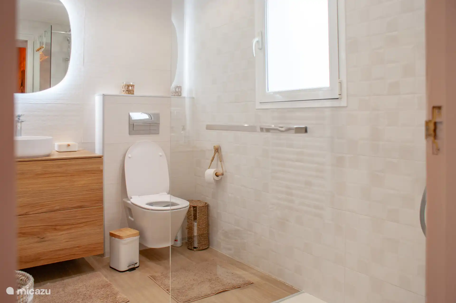 Bathroom with walk-in shower