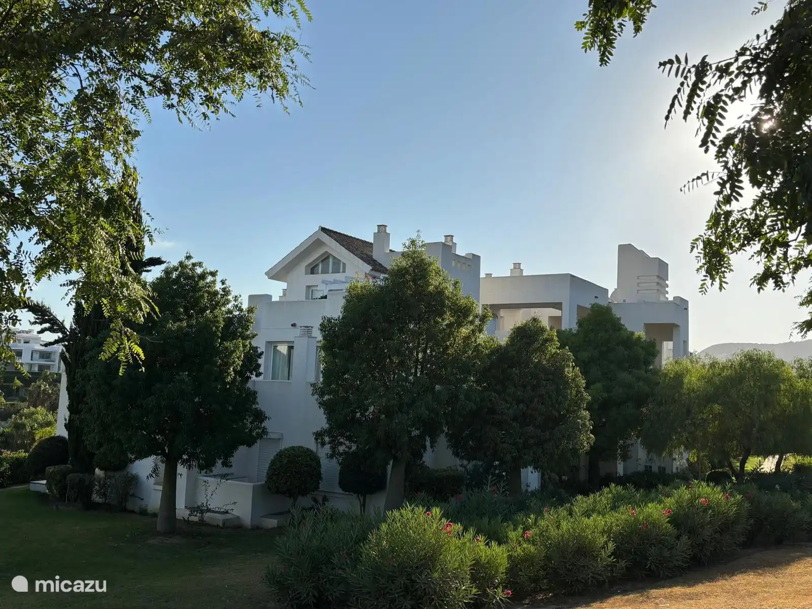 Wohnanlage von außen