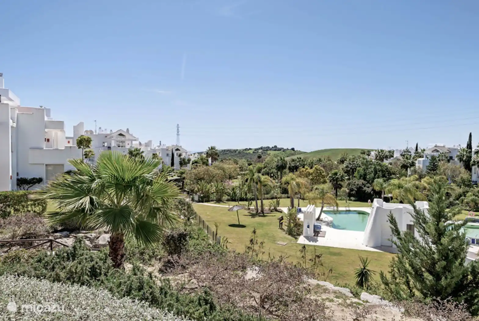 Blick von der Terrasse 