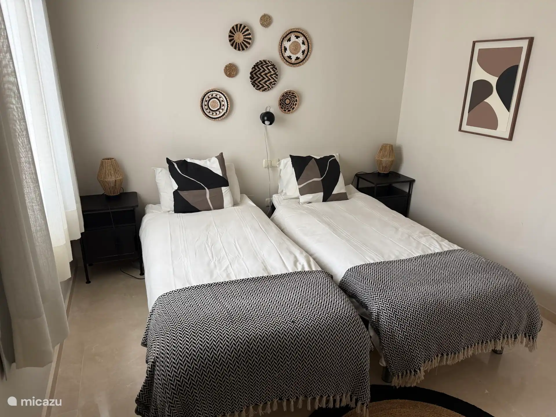 2nd bedroom, beds can be attached to each other or separately