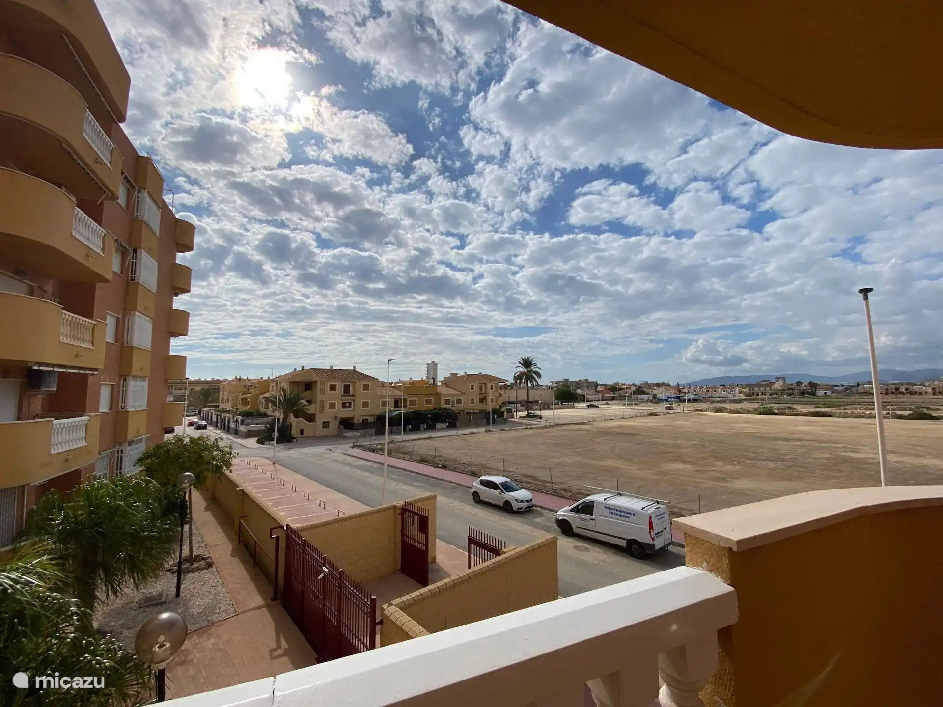 Vue depuis le balcon