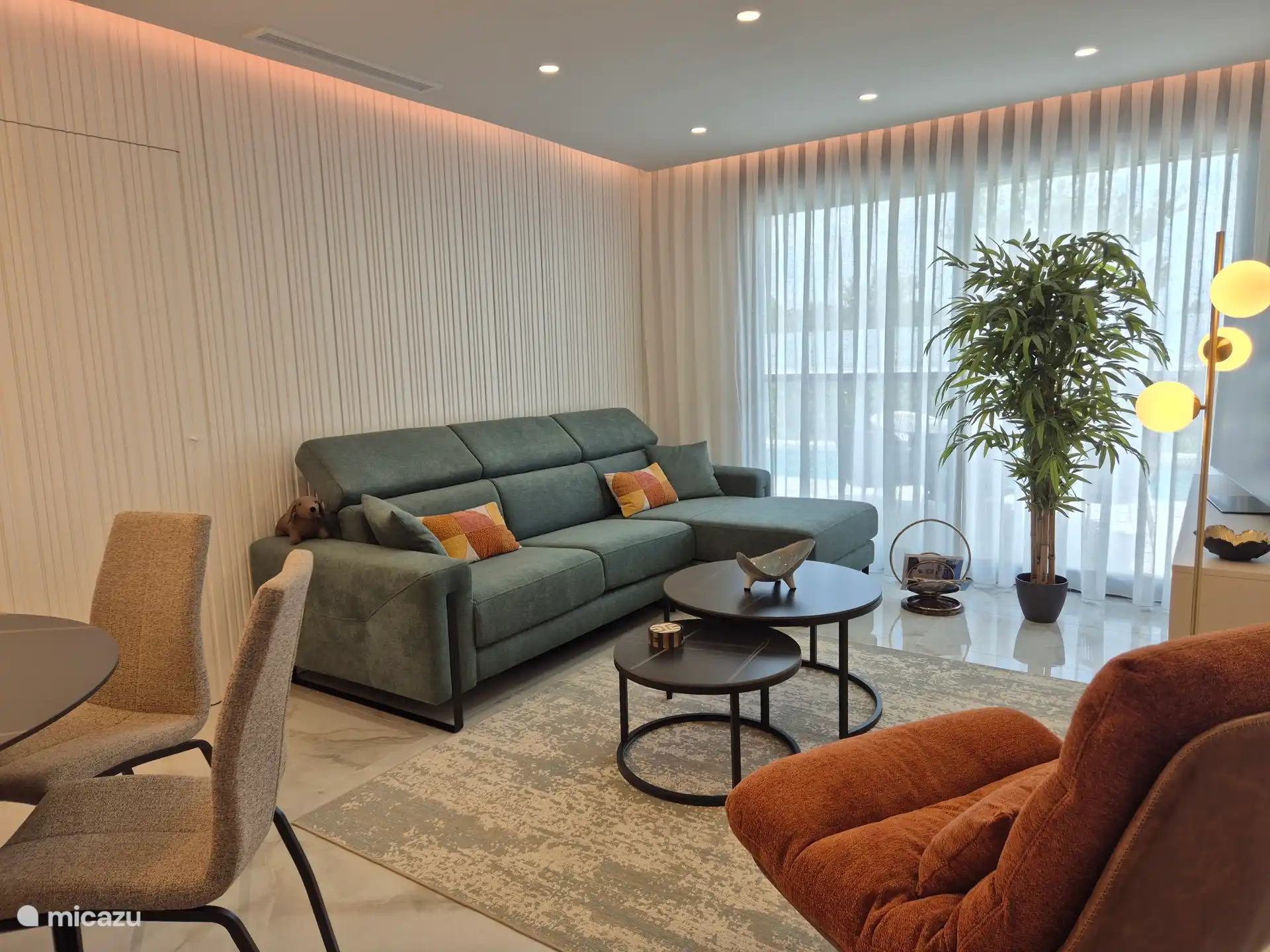 Gemütliche Lounge in einer eleganten Atmosphäre