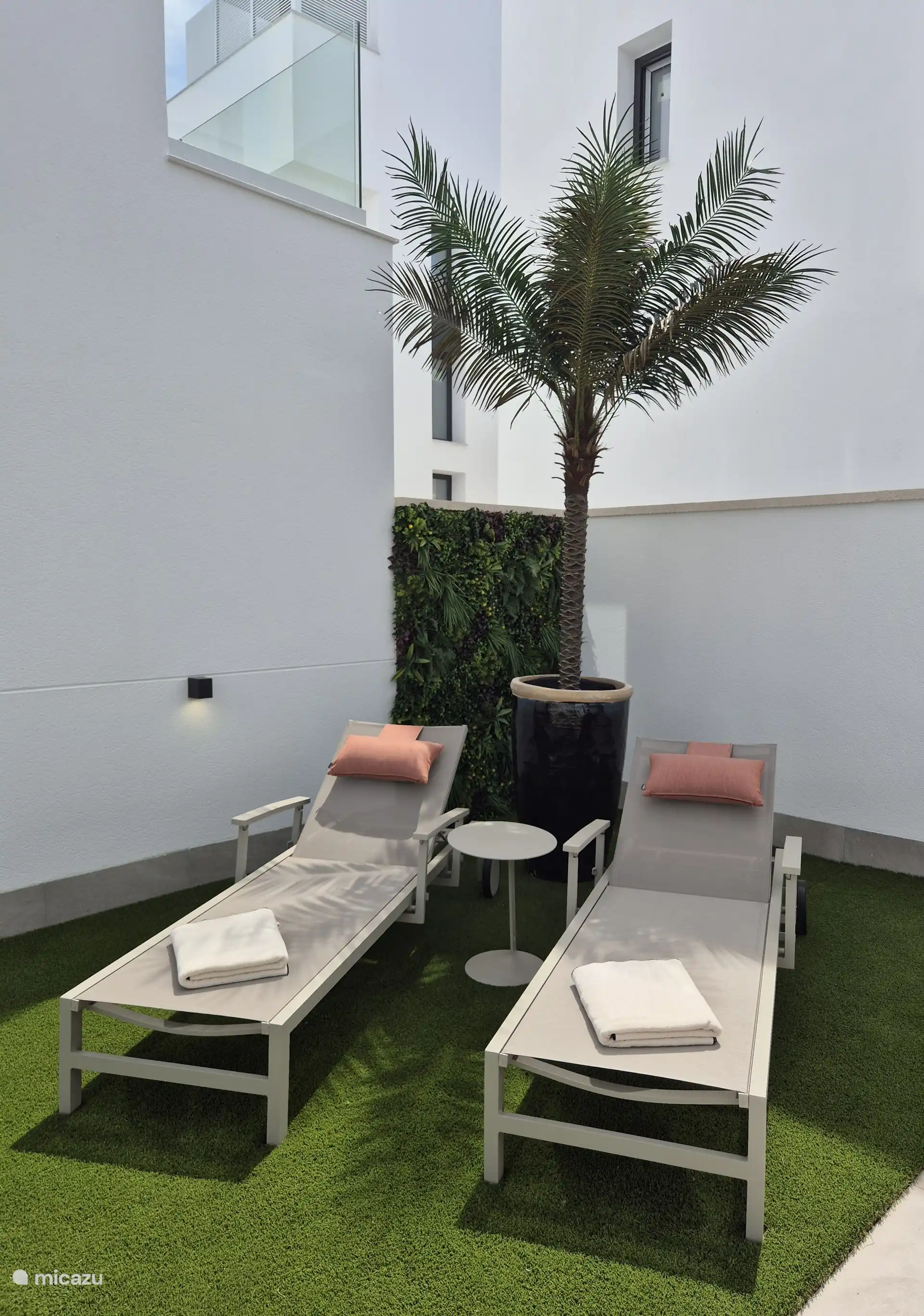 Besonders bequeme Sonnenliege