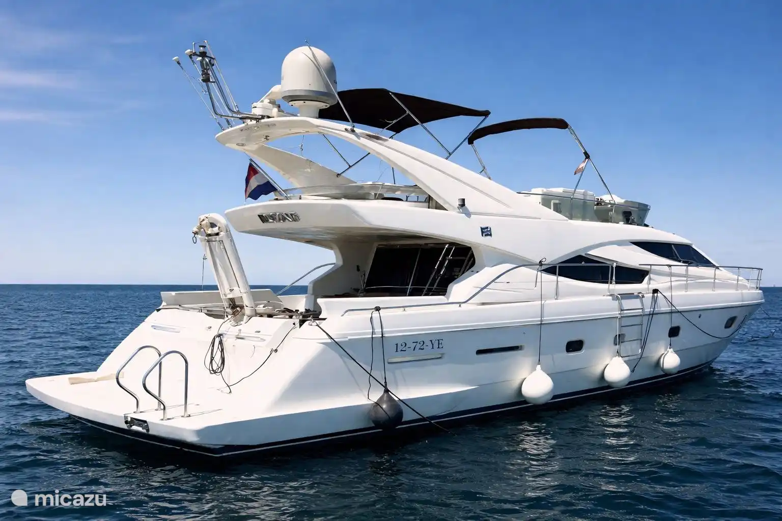 Privéjacht te huur, perfect te combineren met de huur van onze vakantiewoning.