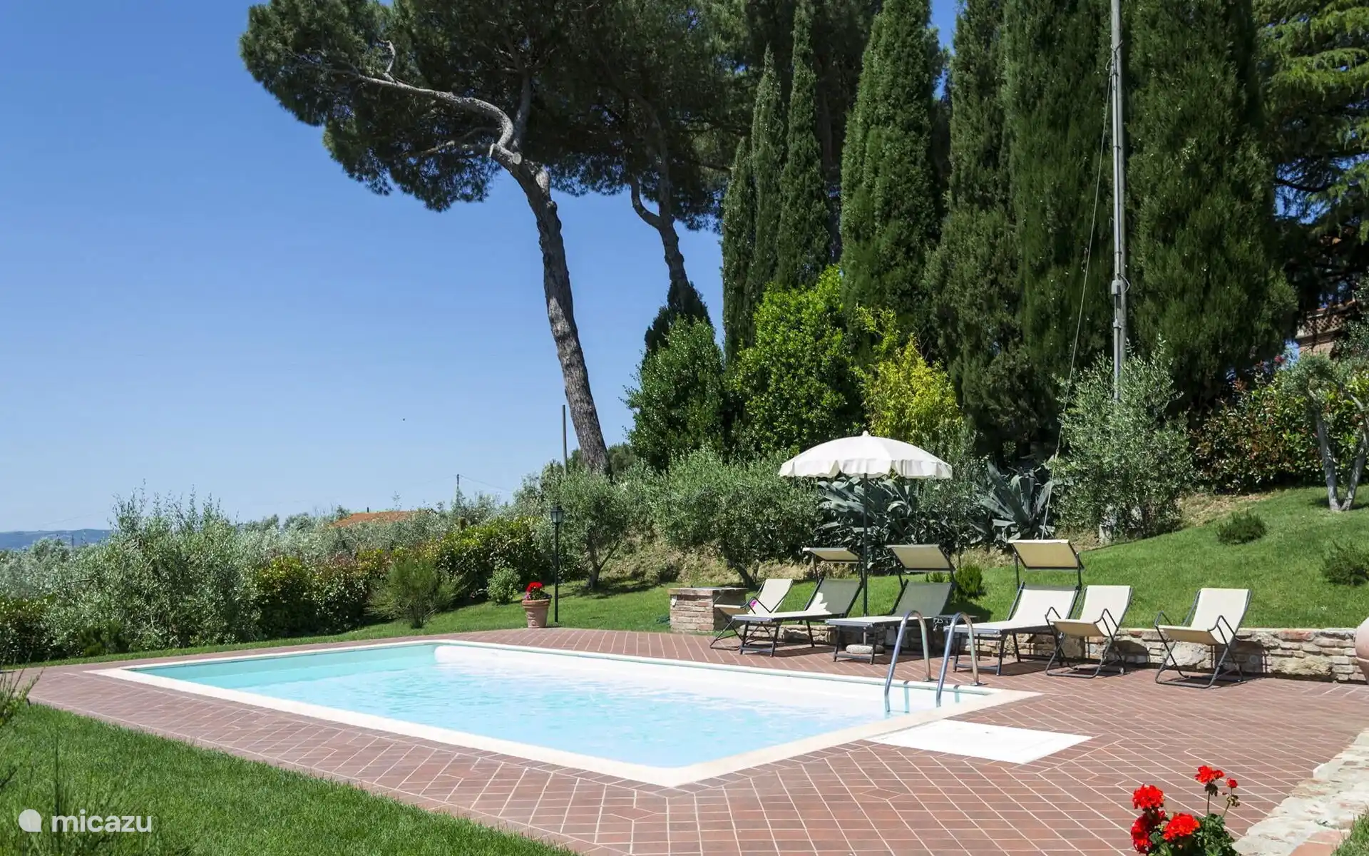 Villa Camelia in Italy, Tuscany, Cortona - Villa