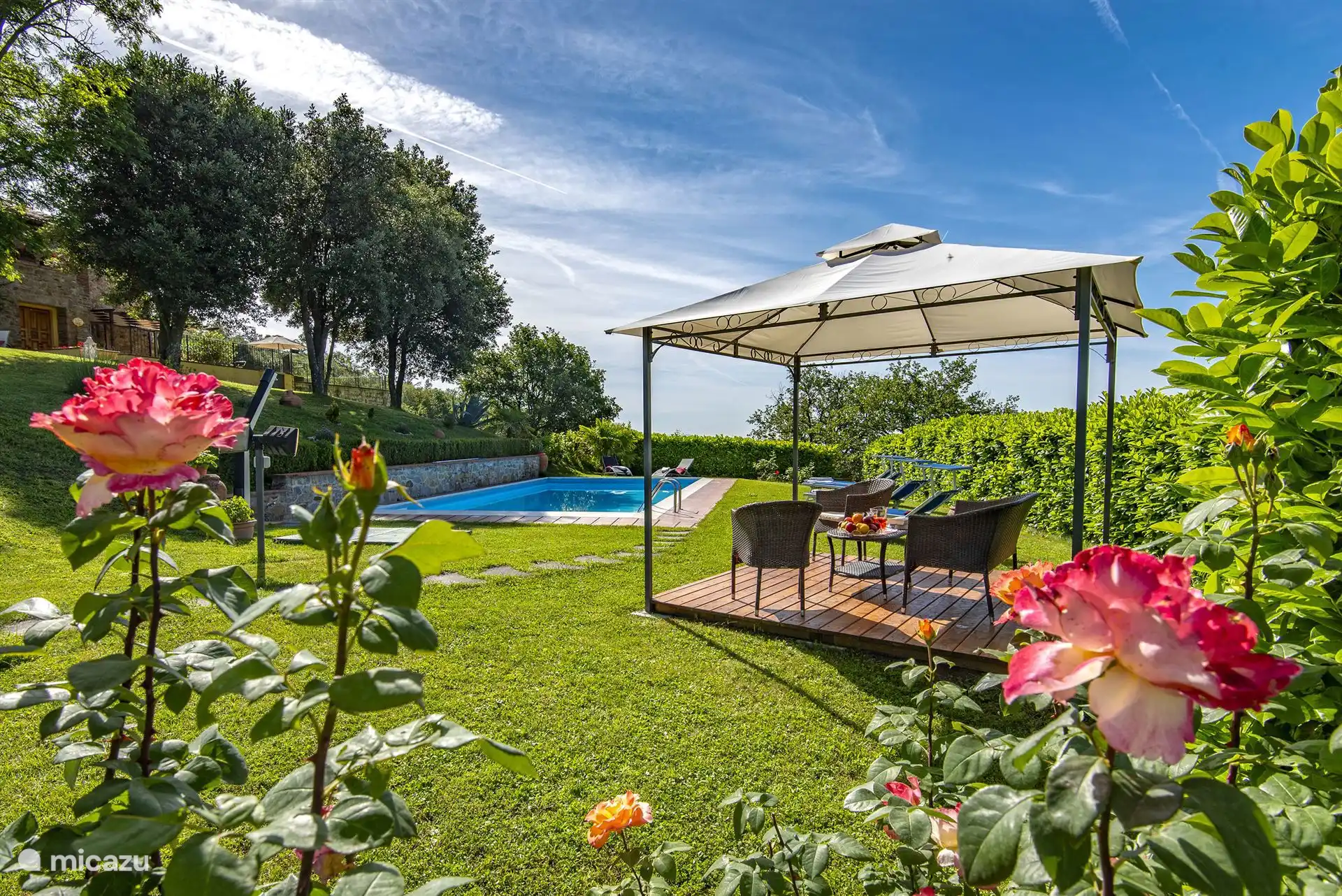 Cyclisme, Italie, Toscane, Civitella In Val Di Chiana, villa Villa Stefi