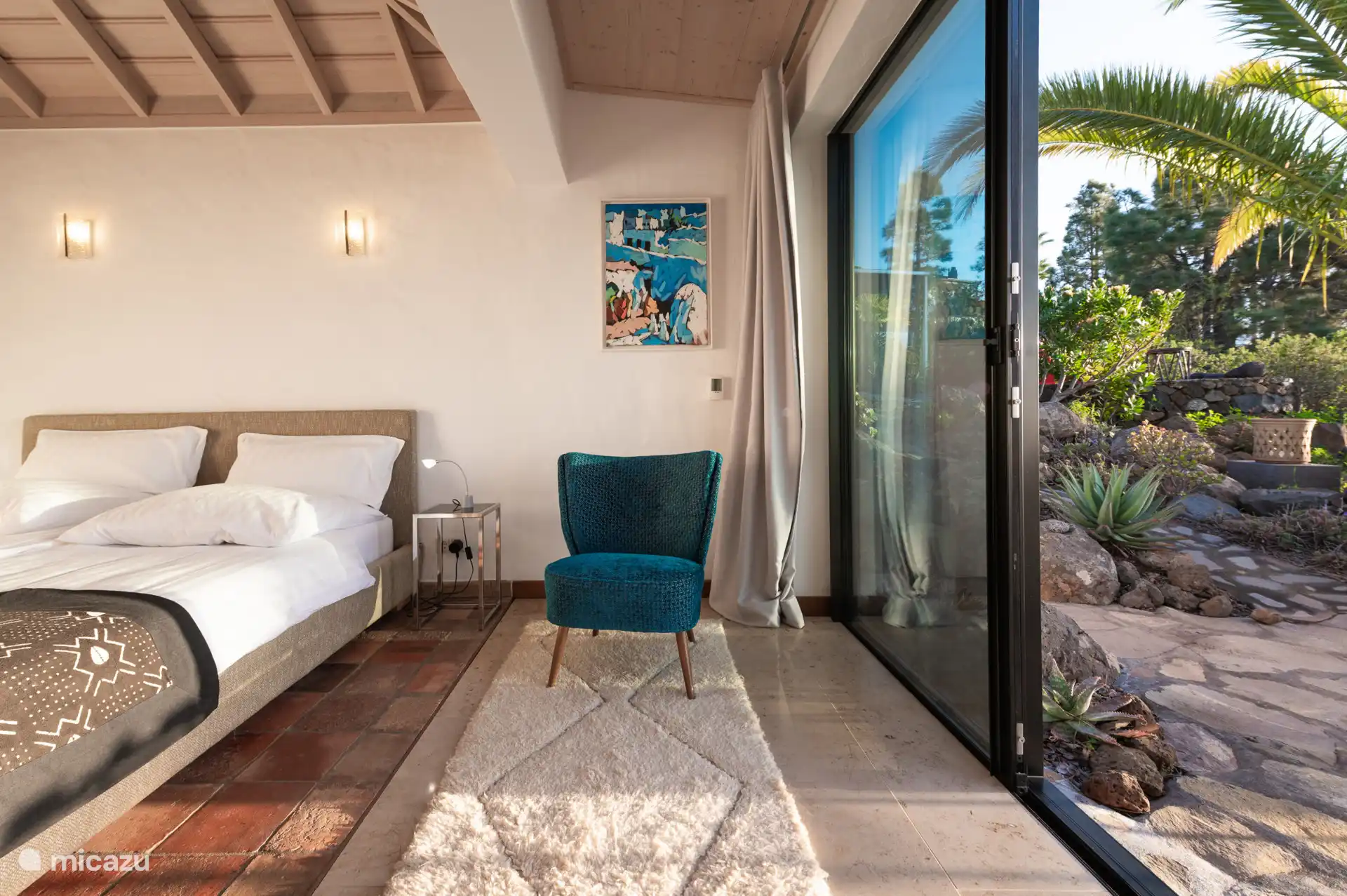 Auch hier herrscht eine Einheit zwischen Innen und Außen.