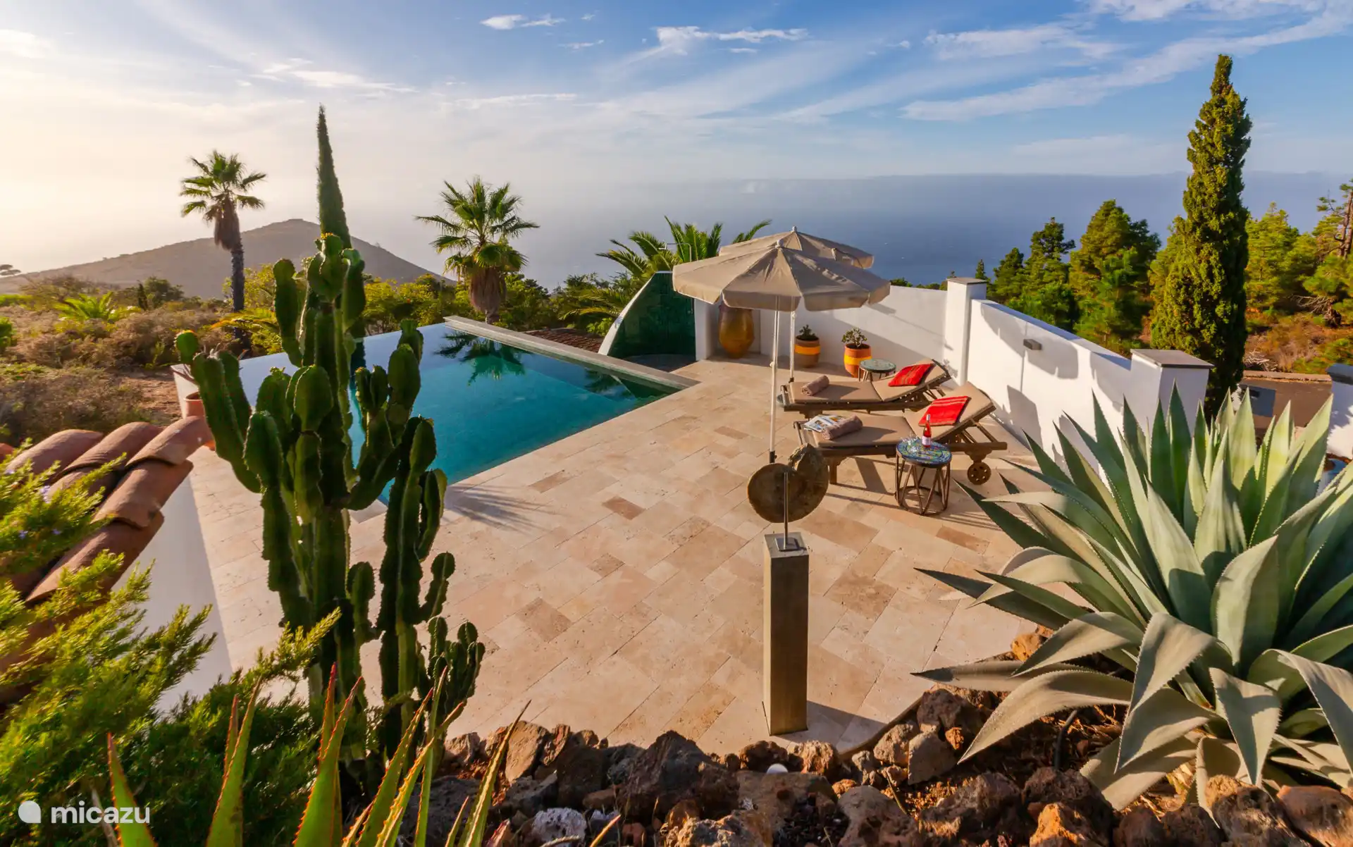 Pavillon Miramar in Spanien, La Palma, Puntagorda - villa