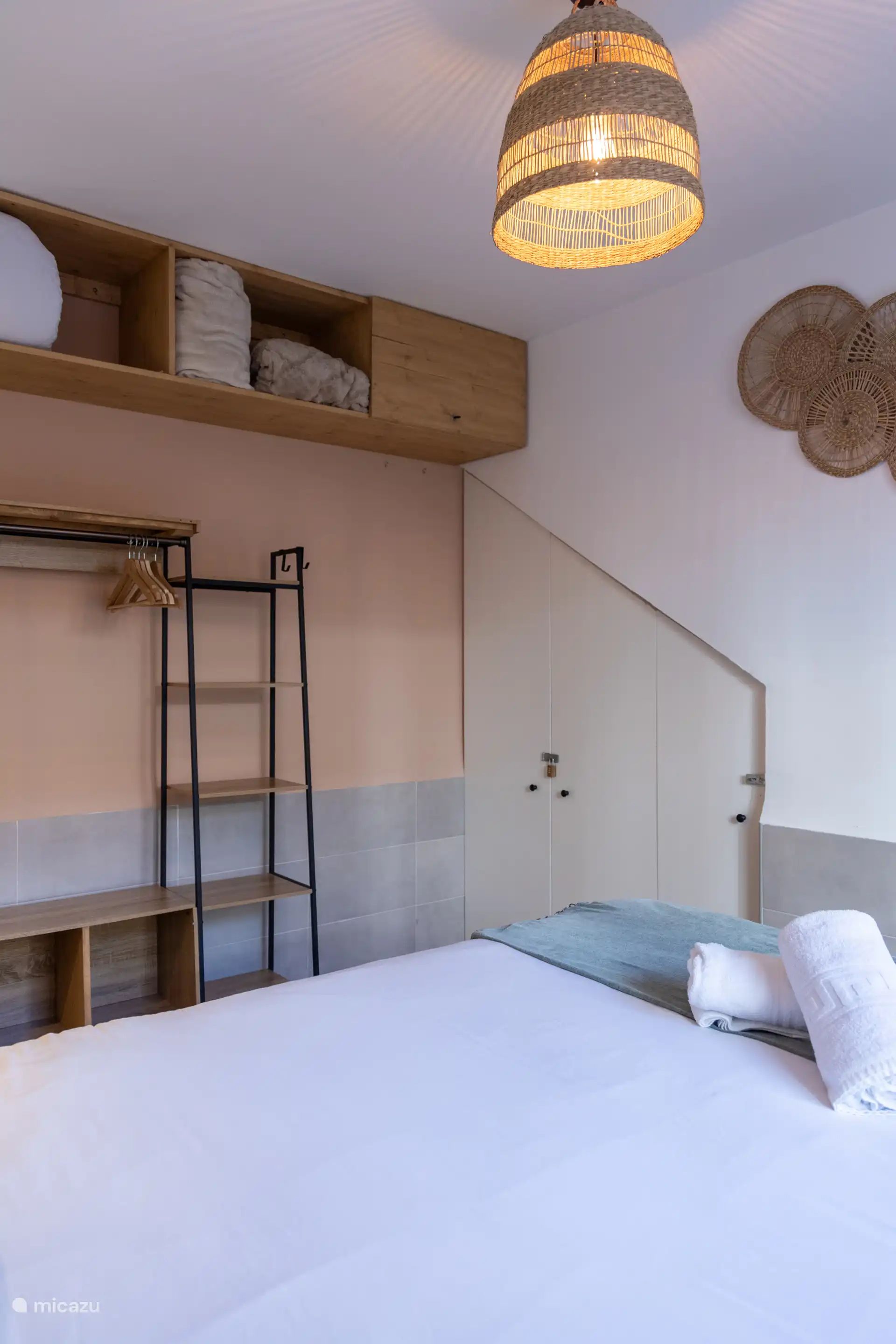 Handdoeken en opbergruimnte