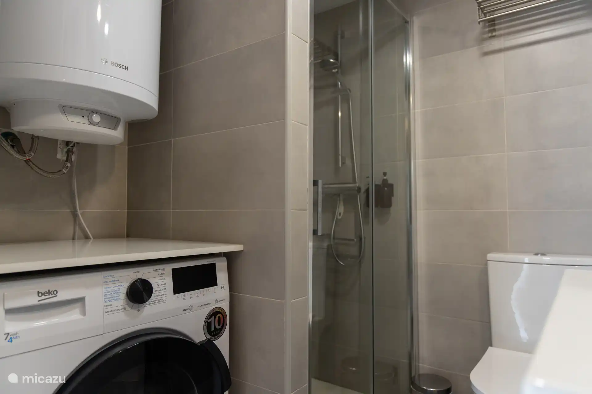 Boiler wasmachine en Toilet