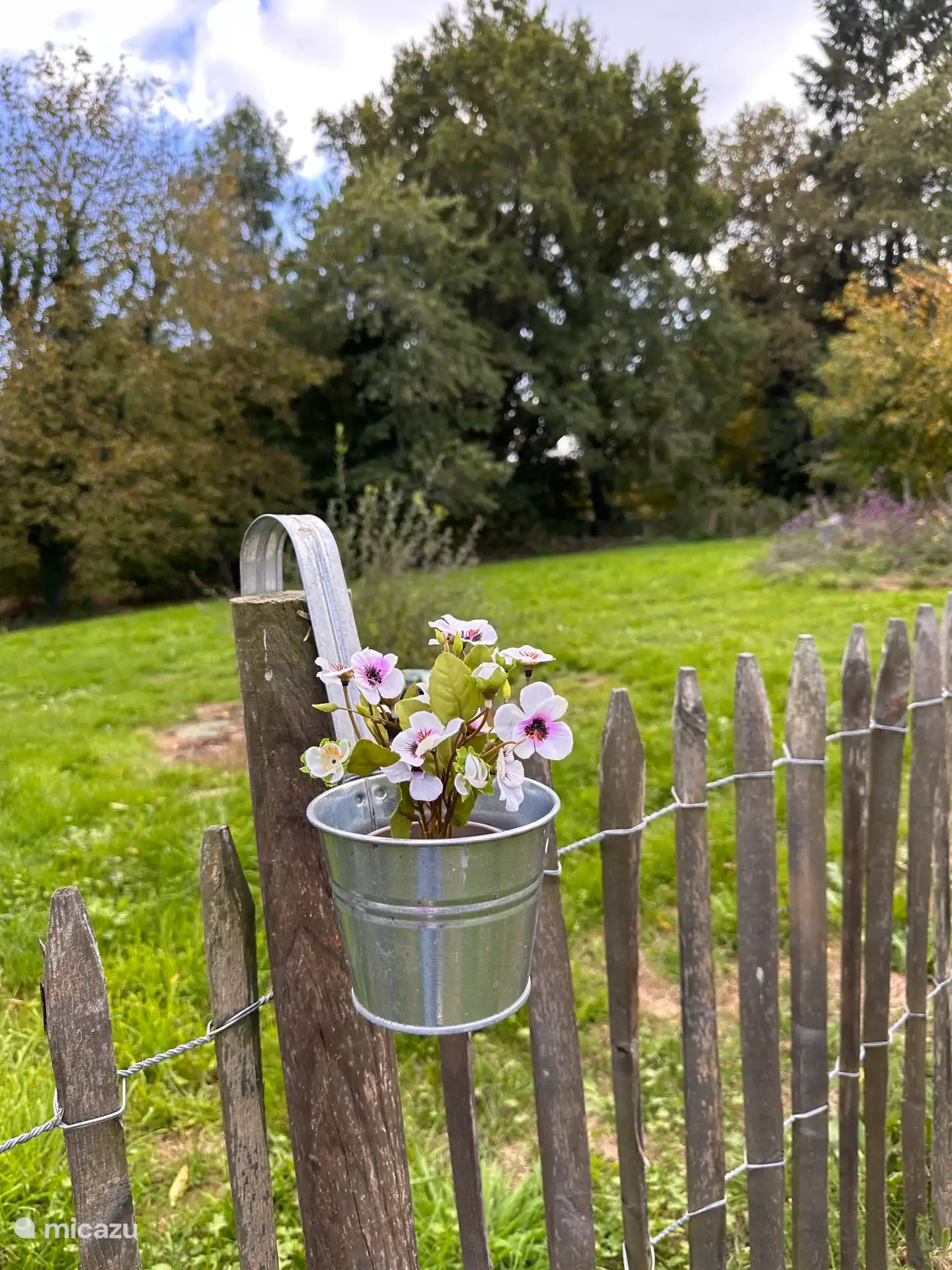 Onze heerlijke grote tuin