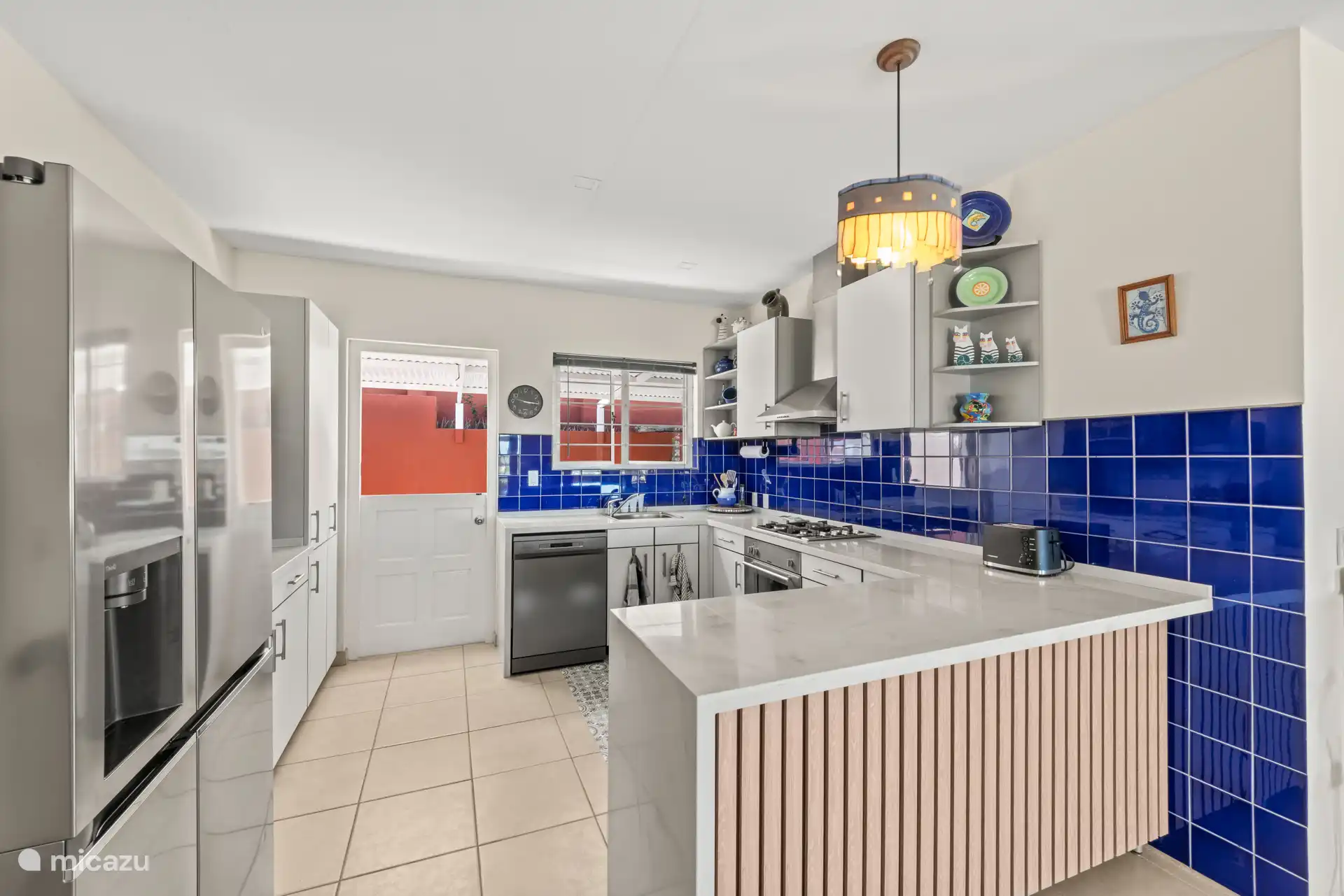 Volledig uitgeruste keuken met alles wat je nodig hebt om heerlijk te koken tijdens je verblijf