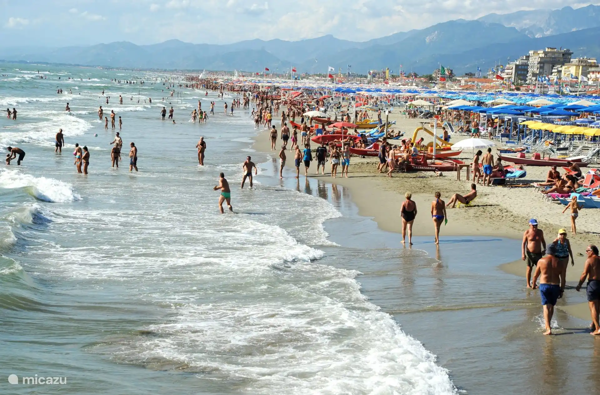 beach of Viareggio