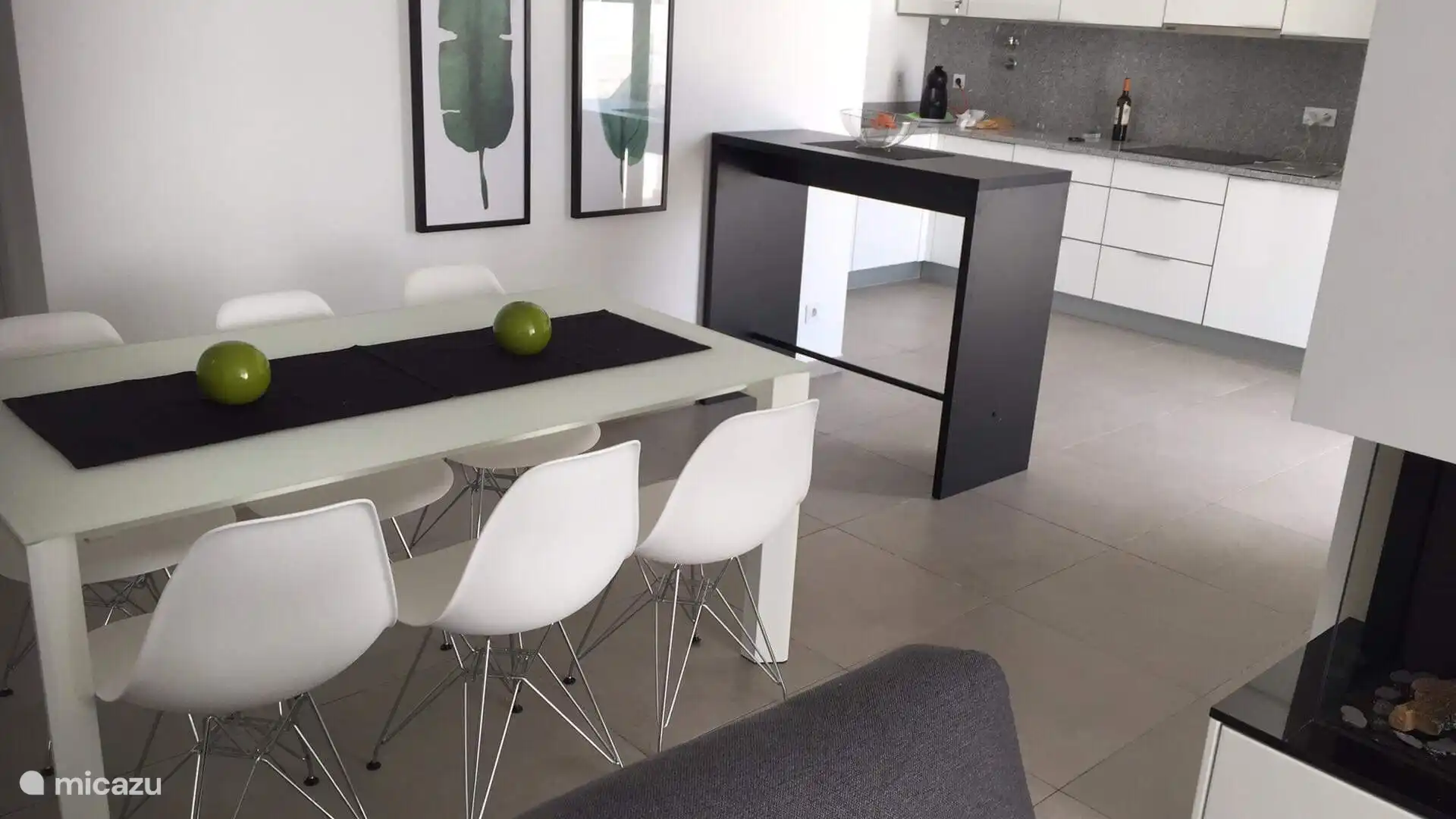 Speisesaal und Küche