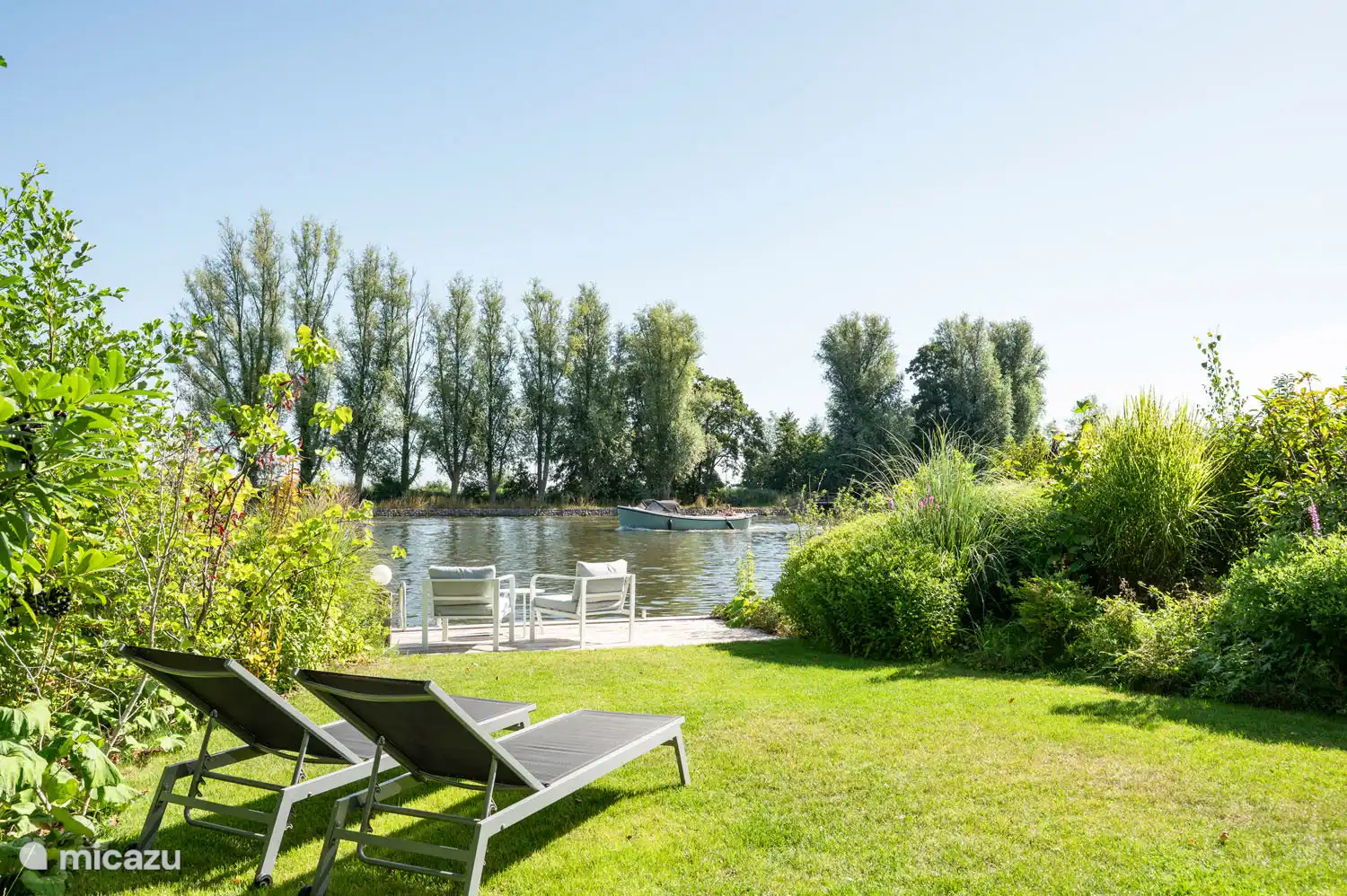 Vue sur le jardin