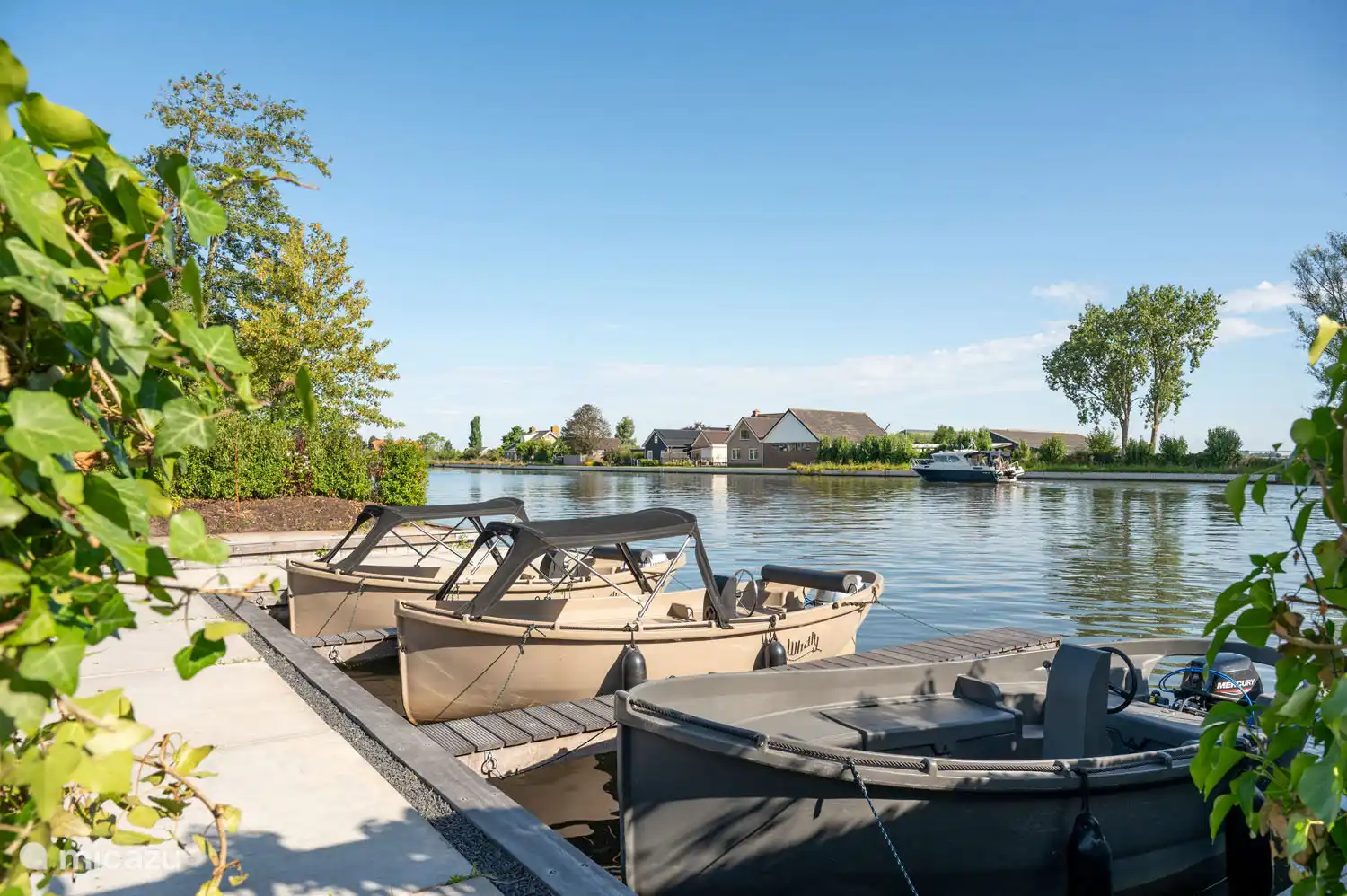 Location de bateau privé, optionnelle