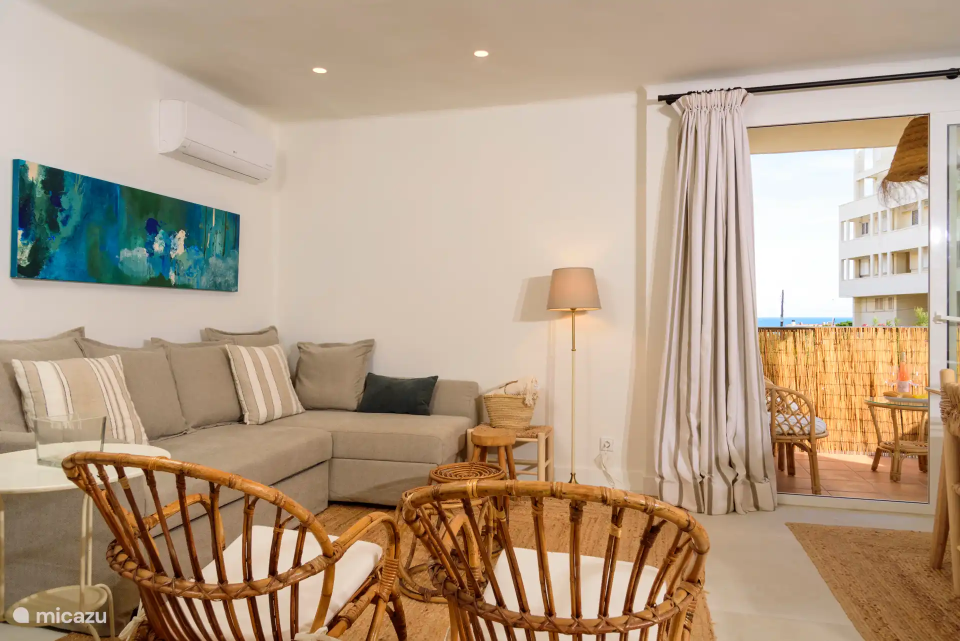 Ontspannen in woonkamer