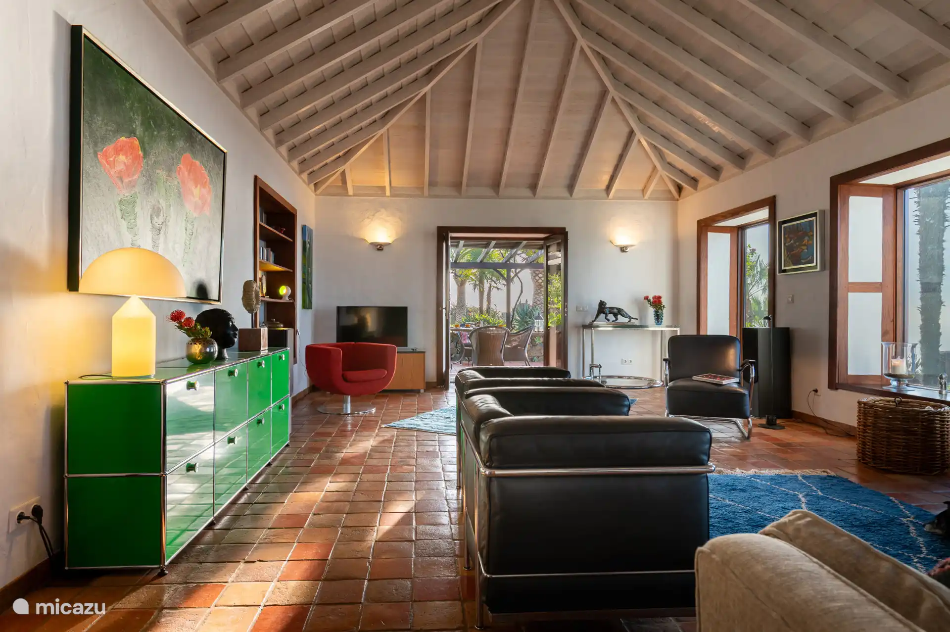 Warme tinten en volop luxe en comfort.