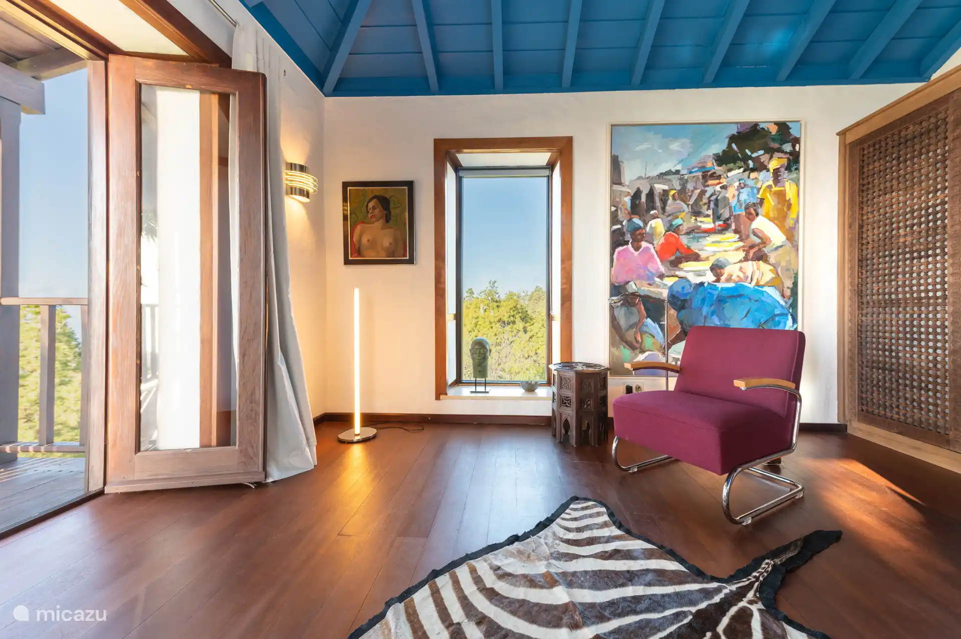 Met uit ieder raam een prachtig uitzicht.