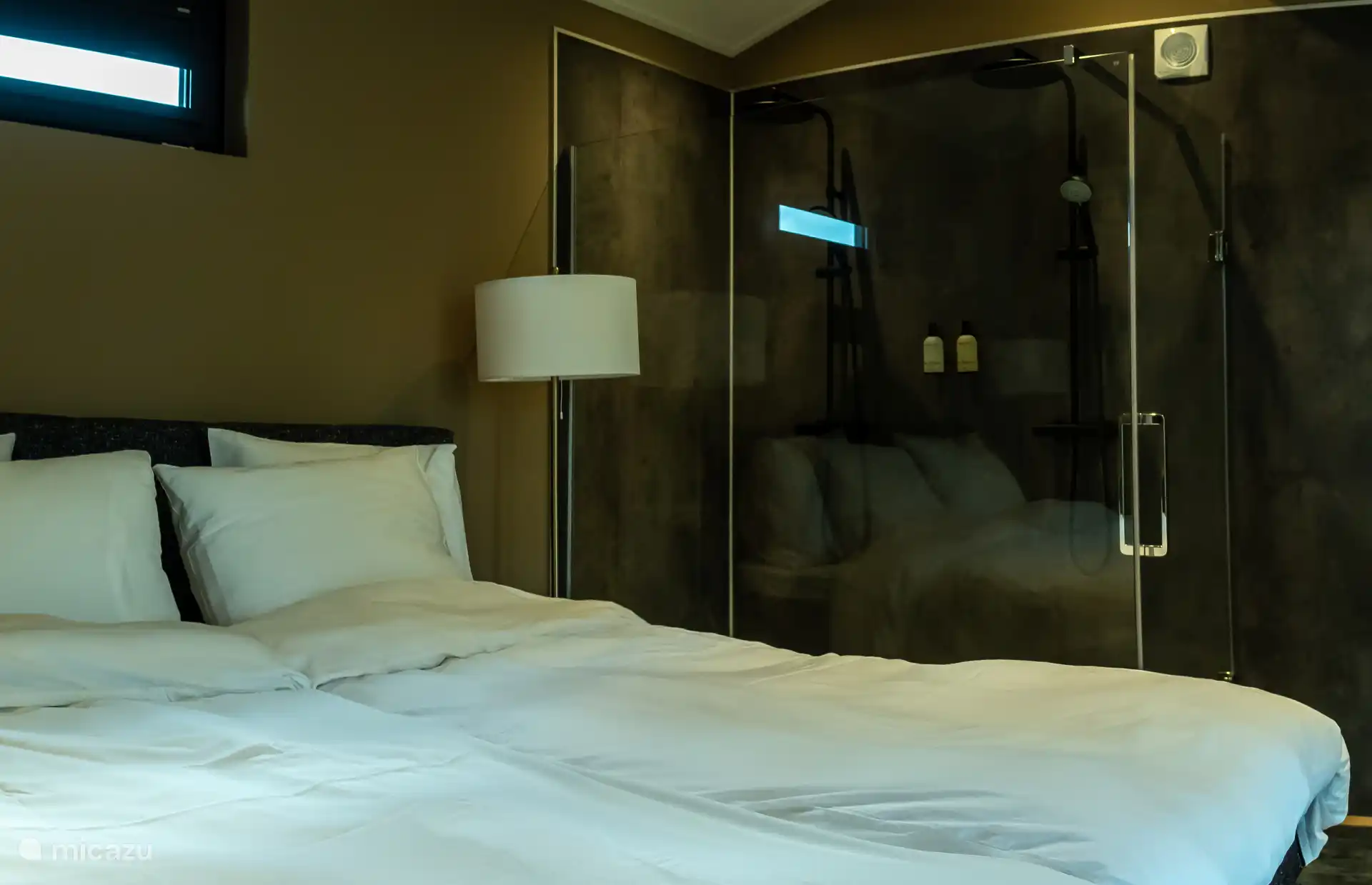 Schlafzimmer-/Badezimmer-begehbare Dusche