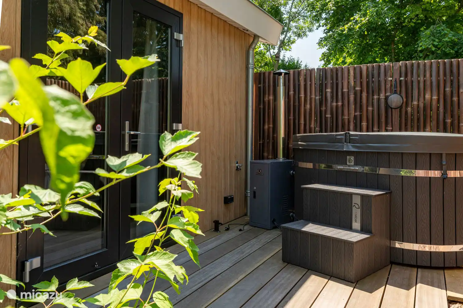 Jacuzzi, terraza