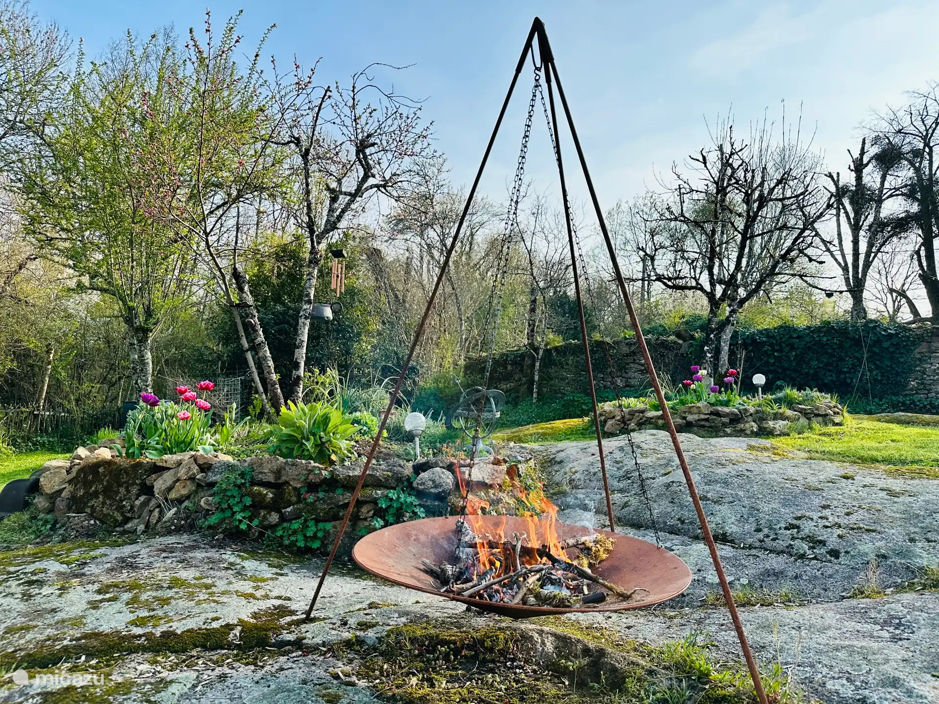 Profitez du foyer pendant les longues soirées.